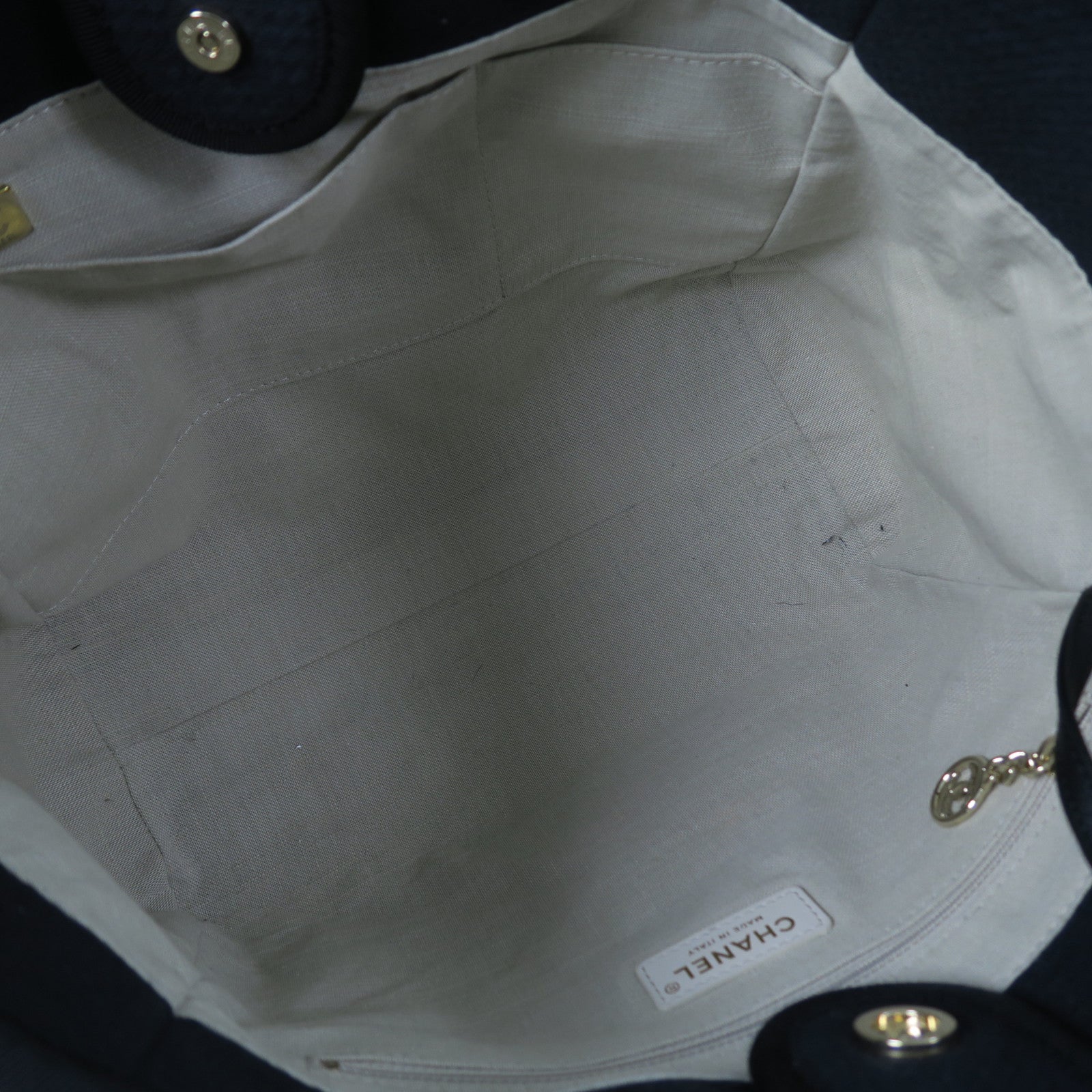 CHANEL 帆布/皮革2 Way Shoulder銀扣手挽肩背兩用袋黑色