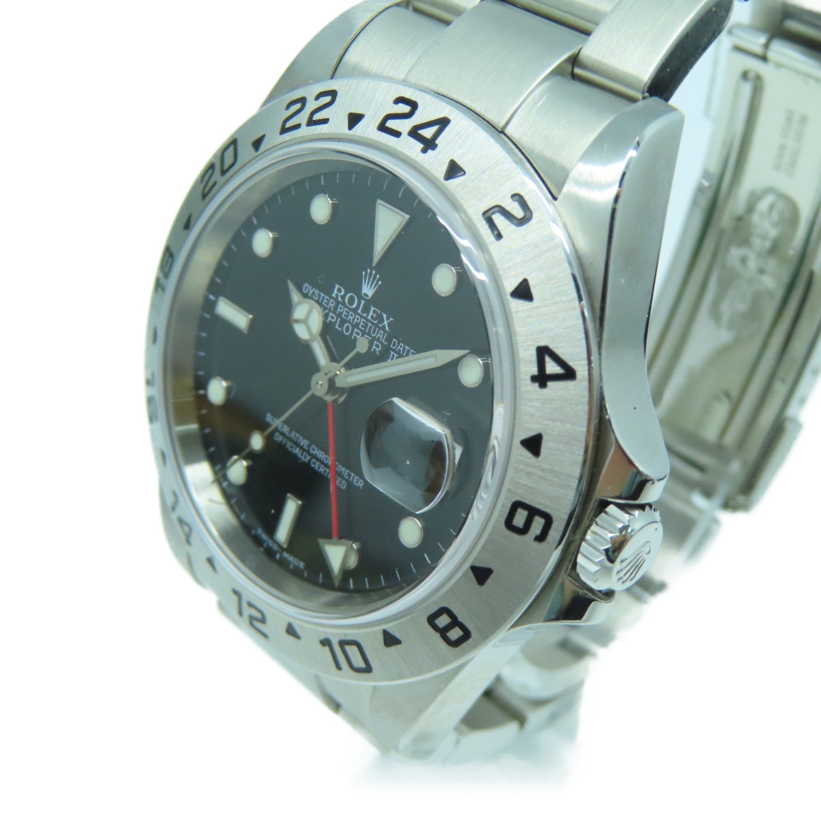 ROLEX ExplorerⅡ40mm不鏽鋼手錶自動機芯黑色