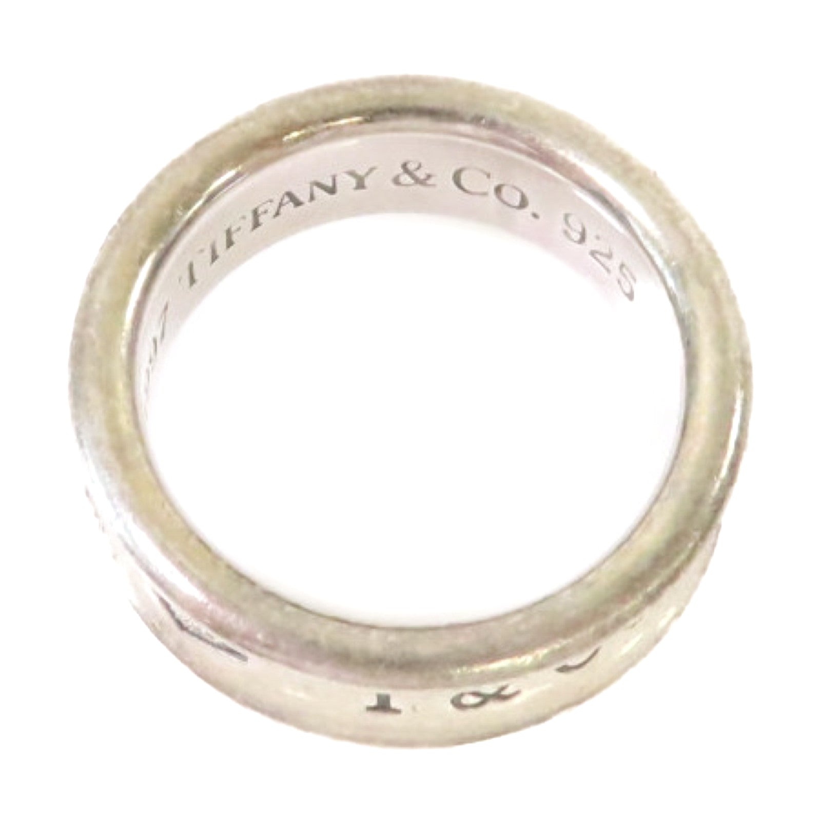 TIFFANY＆CO 925純銀1837 Narrow Ring戒指US#6.25