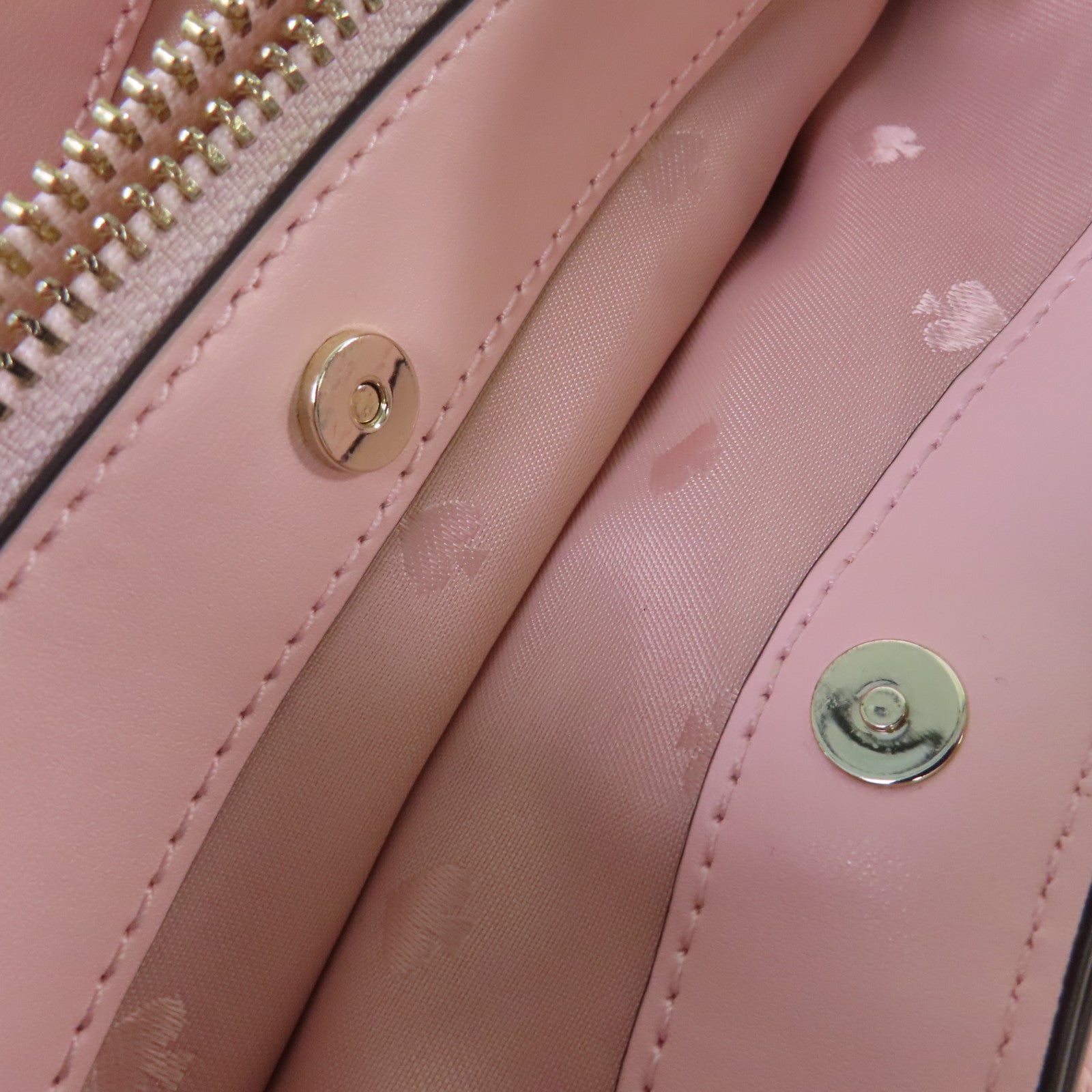 Kate Spade 牛皮皮革2Way Shoulder Bag金扣手挽肩背兩用袋粉紅色