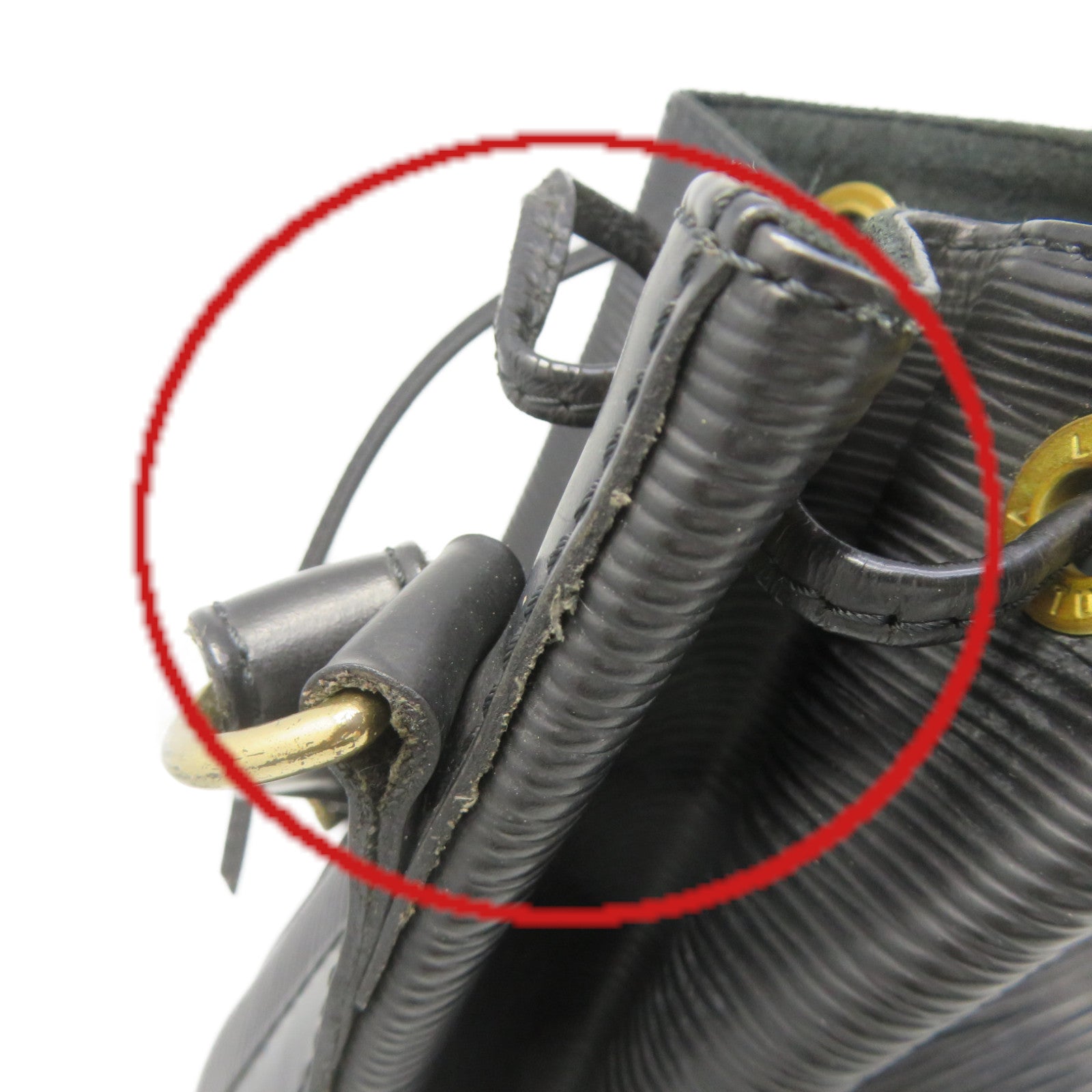LOUIS VUITTON Epi Noe Shoulder Bag肩背袋黑色