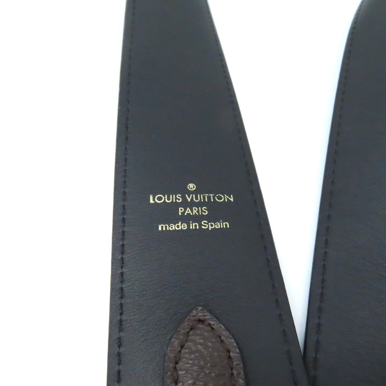 LOUIS VUITTON Monogram Shoulder Strap肩背帶啡色