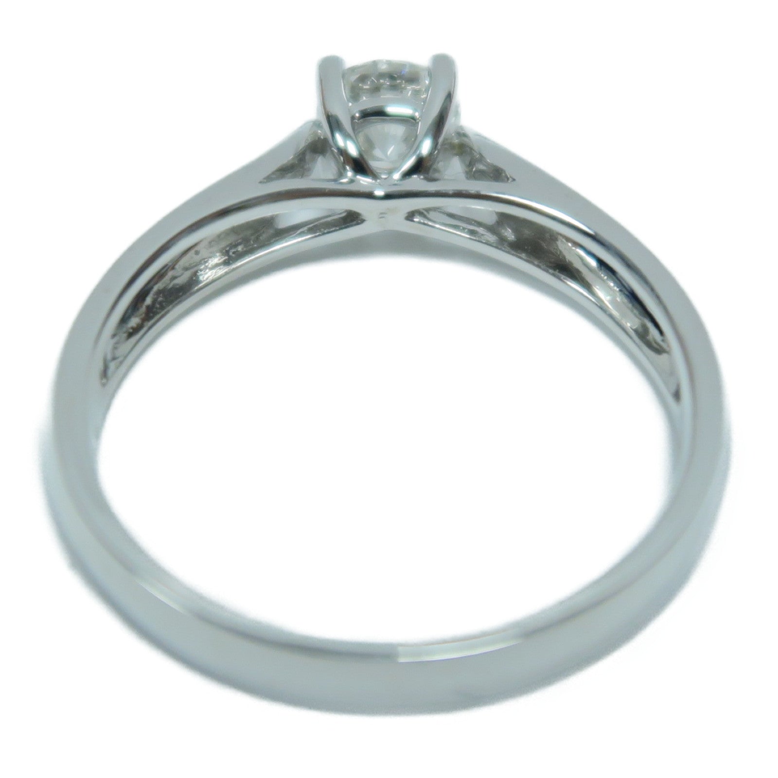 JEWELRY 18K白金Diamond Ring 0.377ct鑽石戒指US#6.5