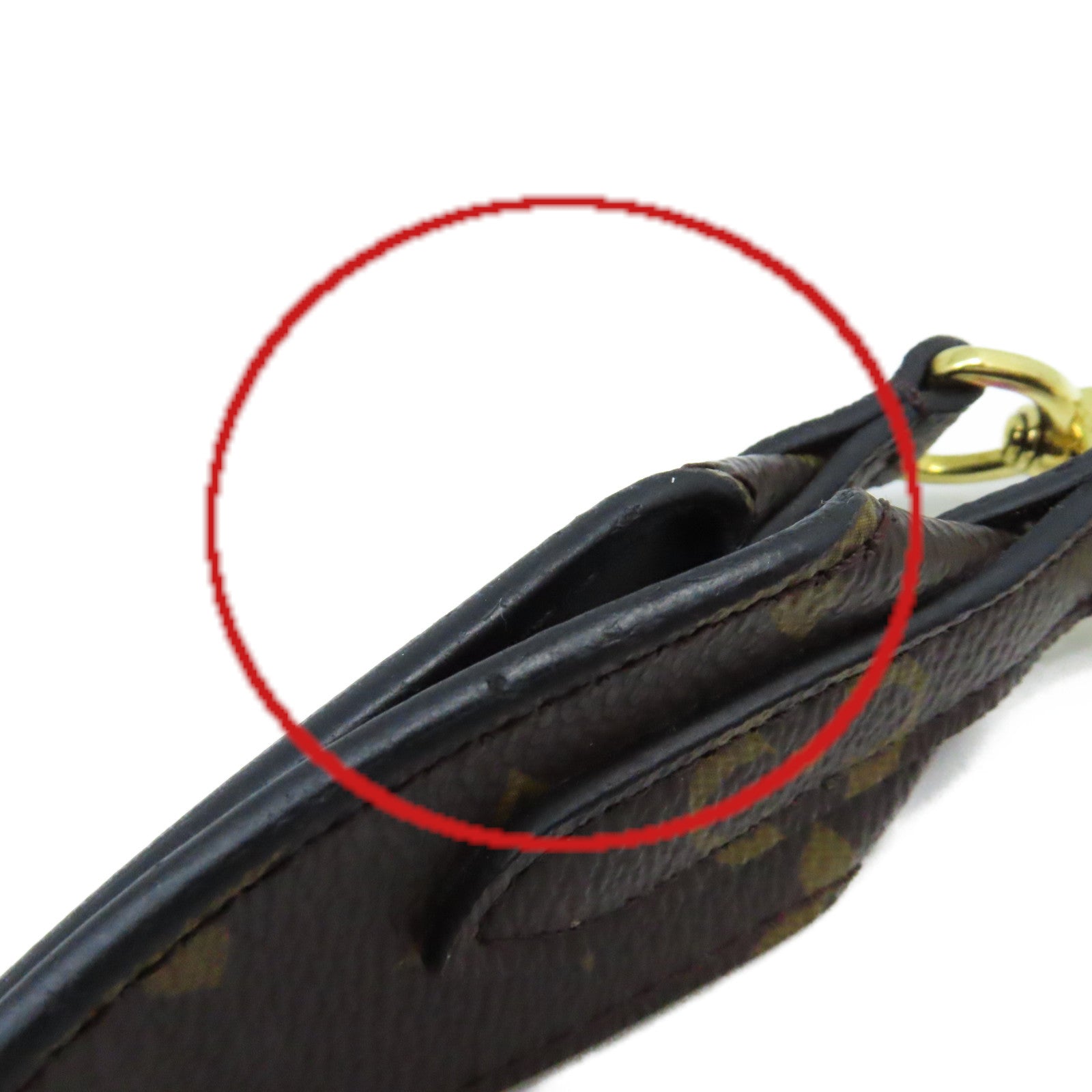 LOUIS VUITTON Monogram Shoulder Strap肩背帶啡色