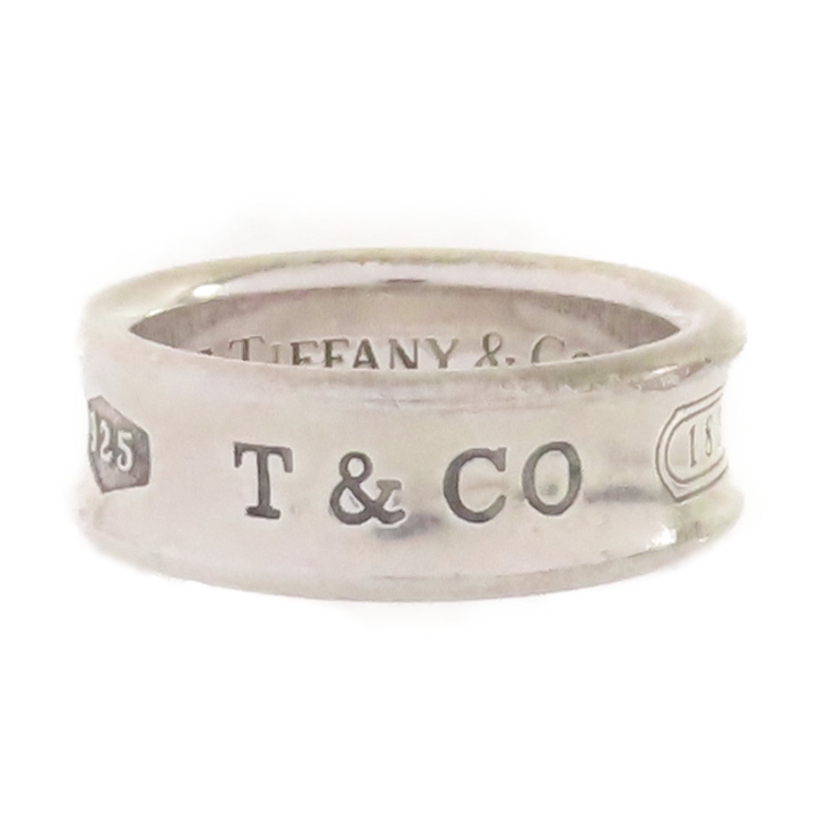 TIFFANY＆CO 925純銀1837 Narrow Ring戒指US#6.25