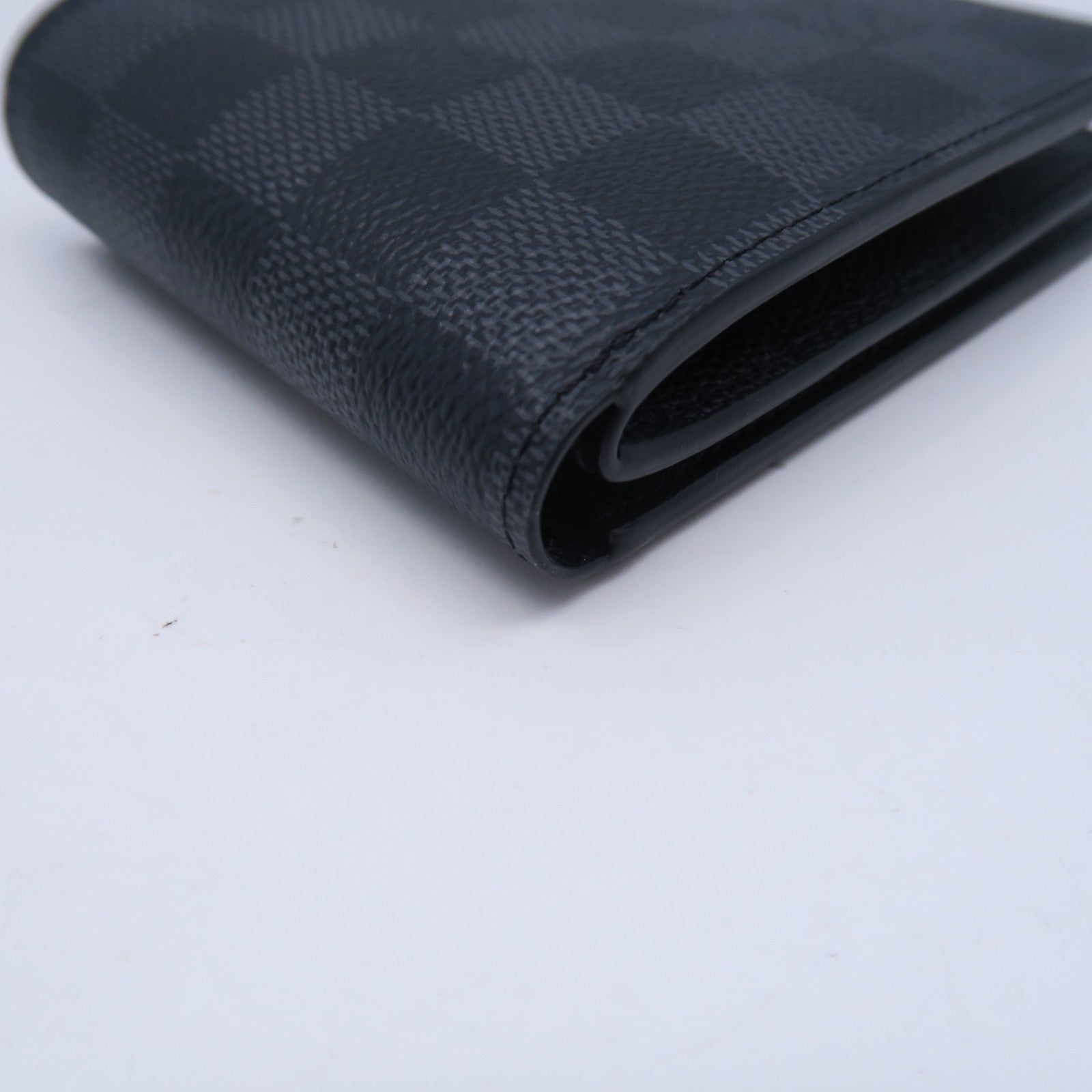 LOUIS VUITTON PVC Amerigo銀扣錢包灰色