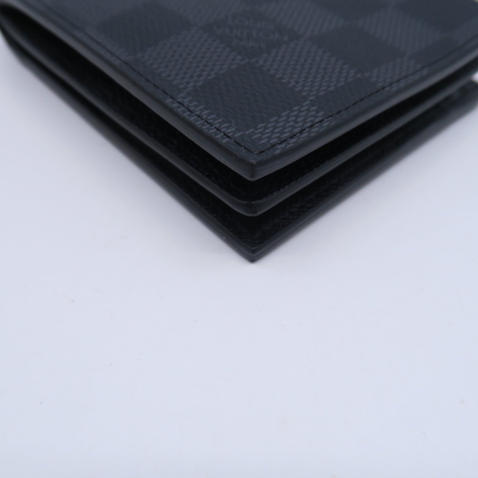 LOUIS VUITTON PVC Amerigo銀扣錢包灰色