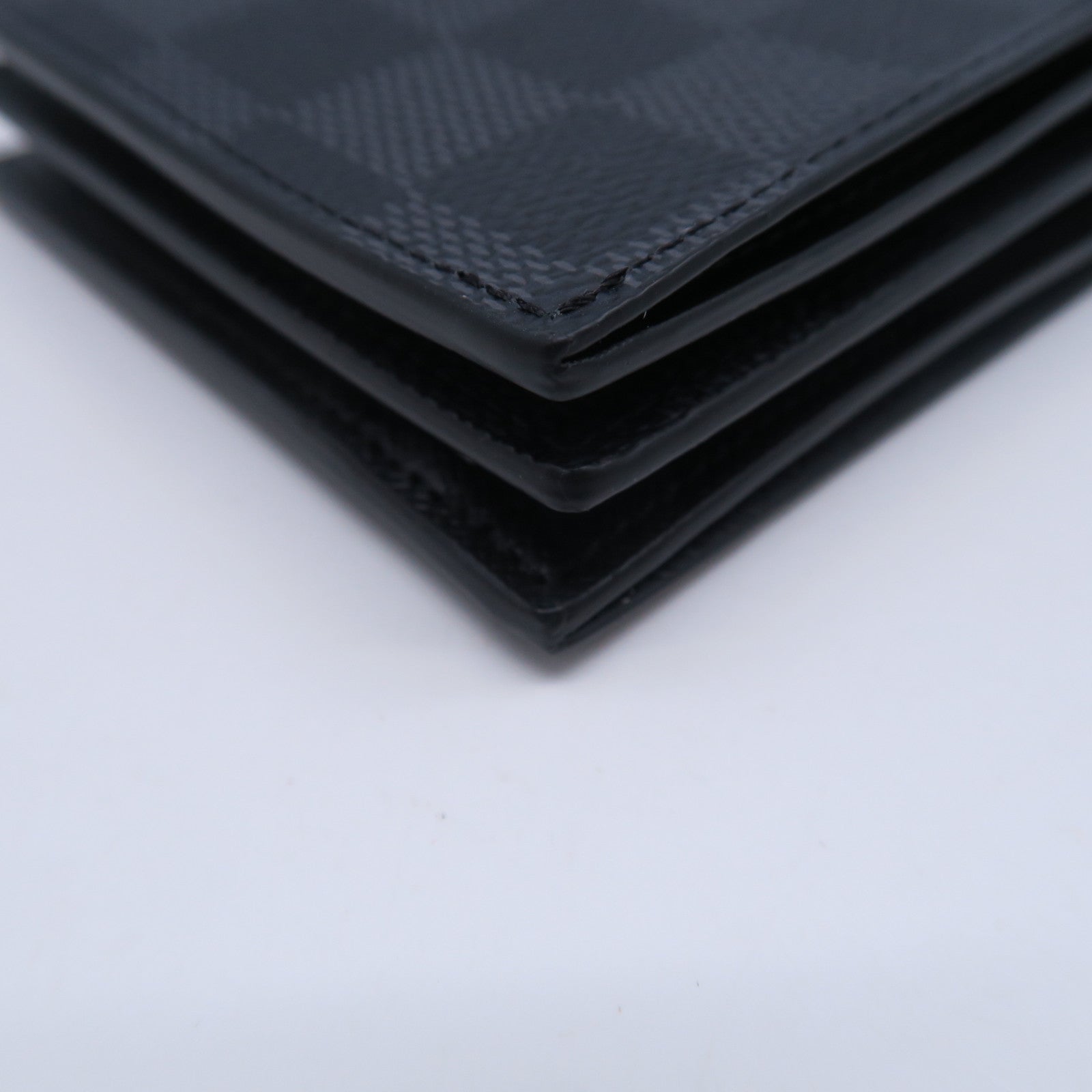 LOUIS VUITTON PVC Amerigo銀扣錢包灰色