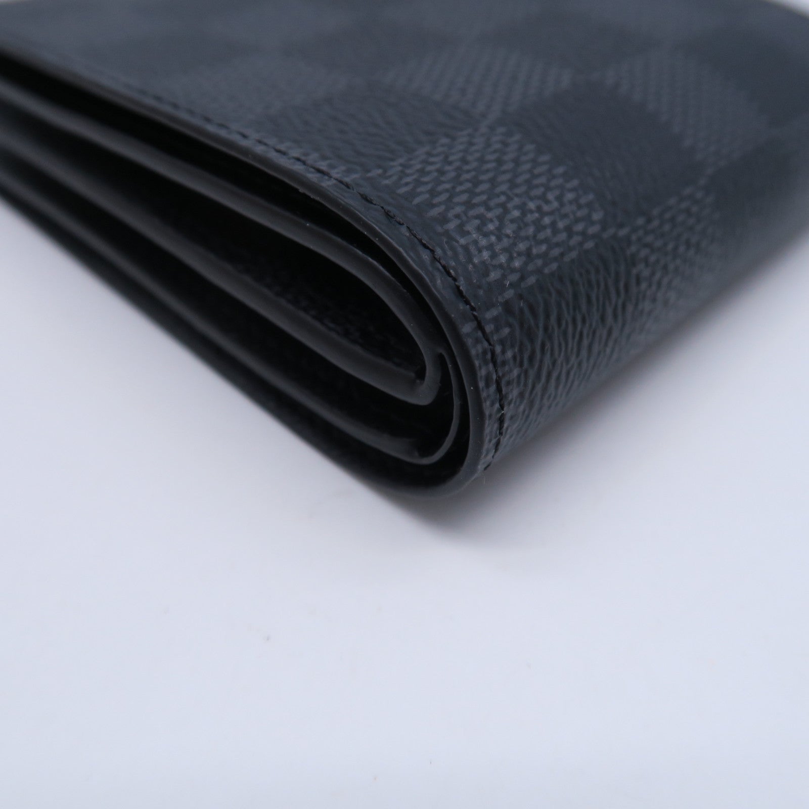 LOUIS VUITTON PVC Amerigo銀扣錢包灰色