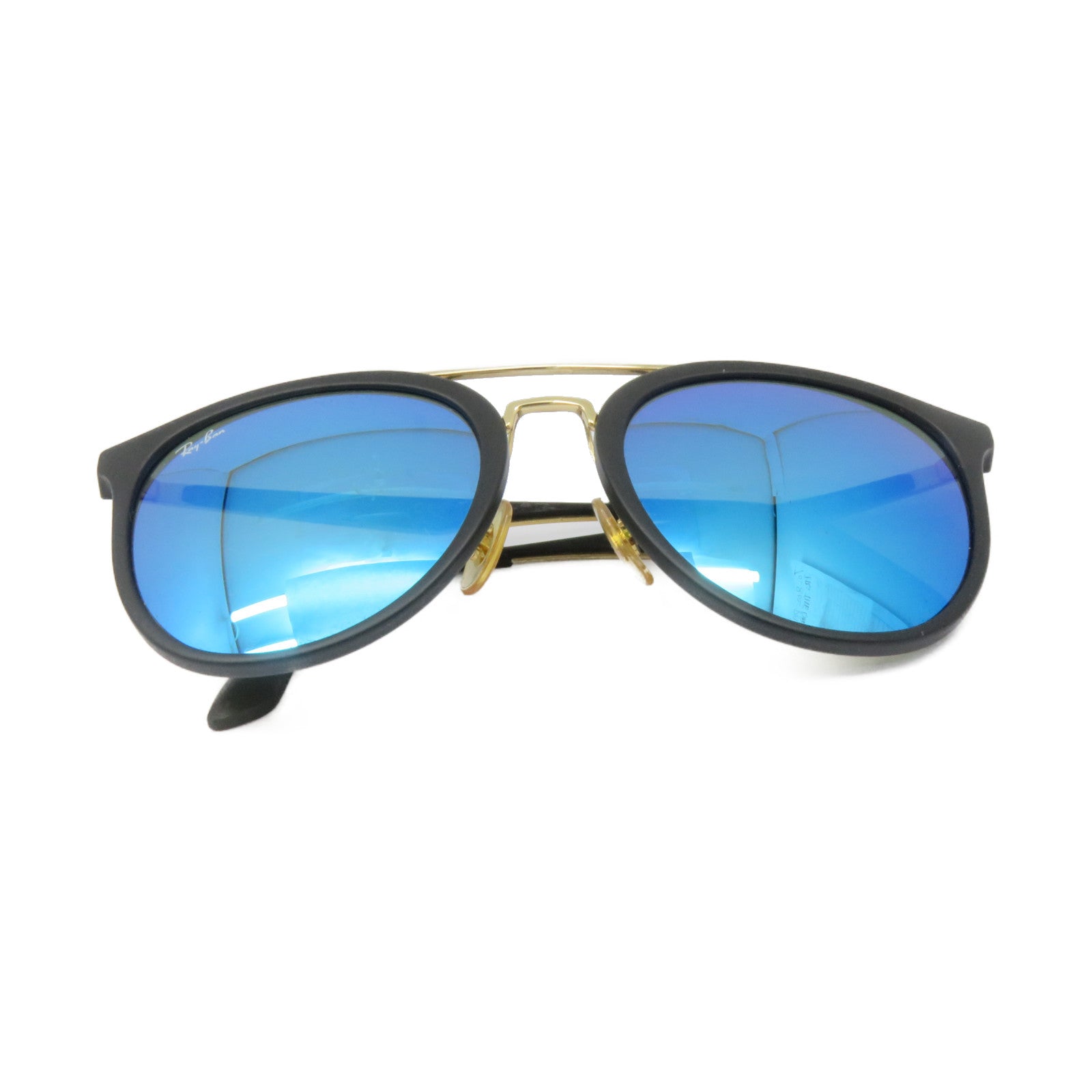 Ray-Ban 金屬/PVC Sunglasses太陽眼鏡黑色/藍色/金色