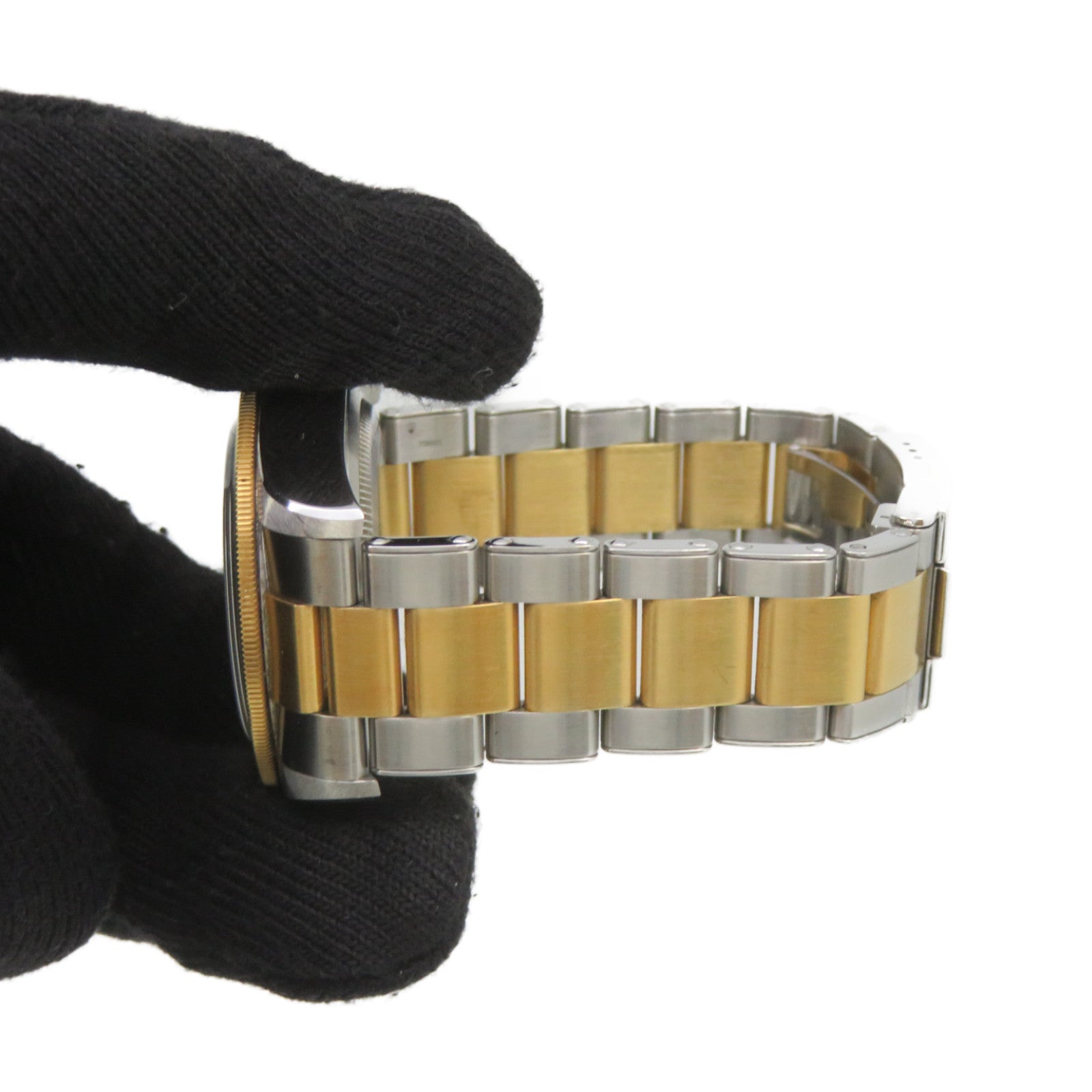 TUDOR BLACK BAY S&amp;G Watch 18K黄金/不锈钢自动机芯手表黑色