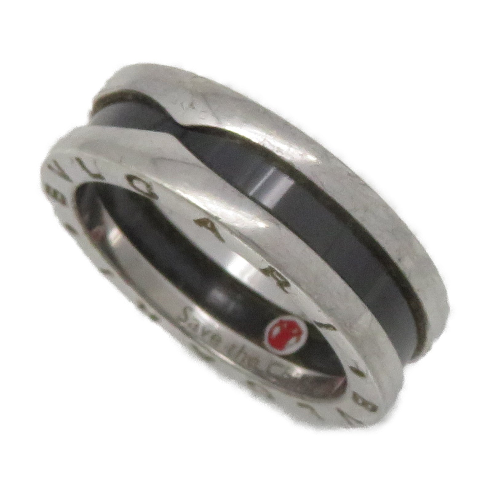 BVLGARI 925 sterling silver Save The Children Ring #58
