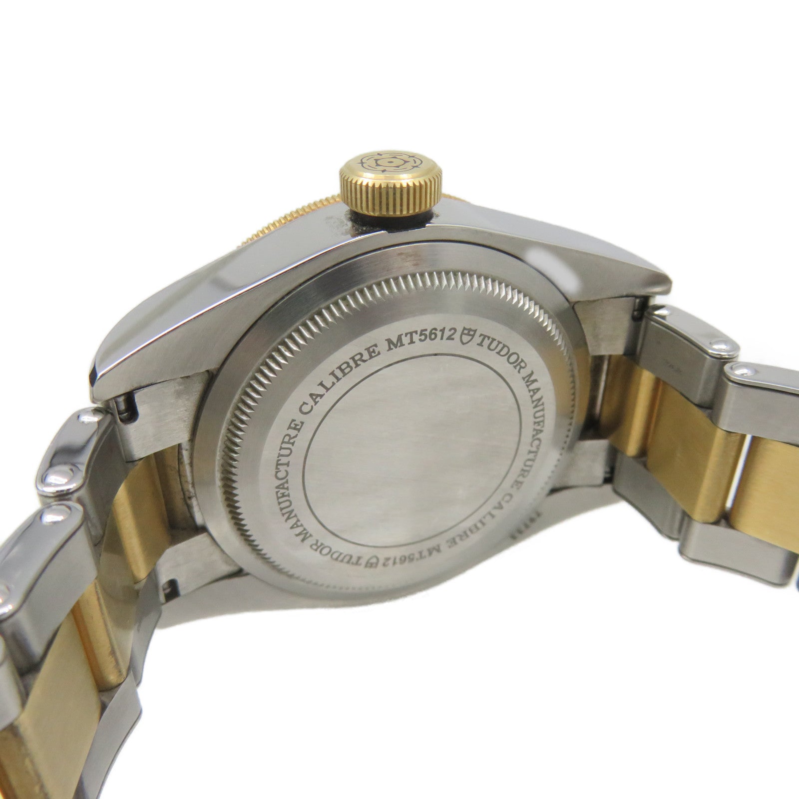 TUDOR BLACK BAY S&amp;G Watch 18K黄金/不锈钢自动机芯手表黑色