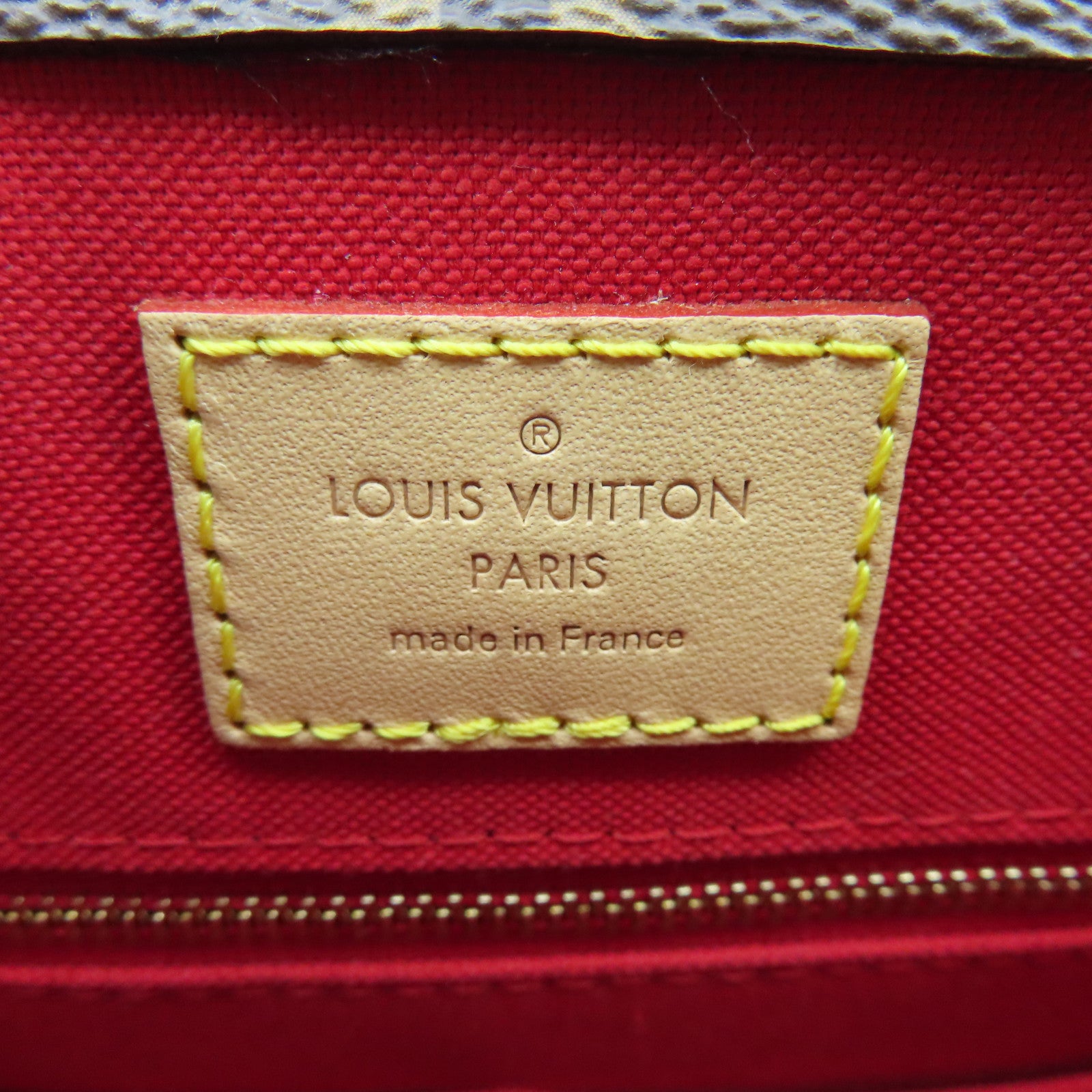 LOUIS VUITTON Monogram Plat BB金扣手挽肩背兩用袋棕色