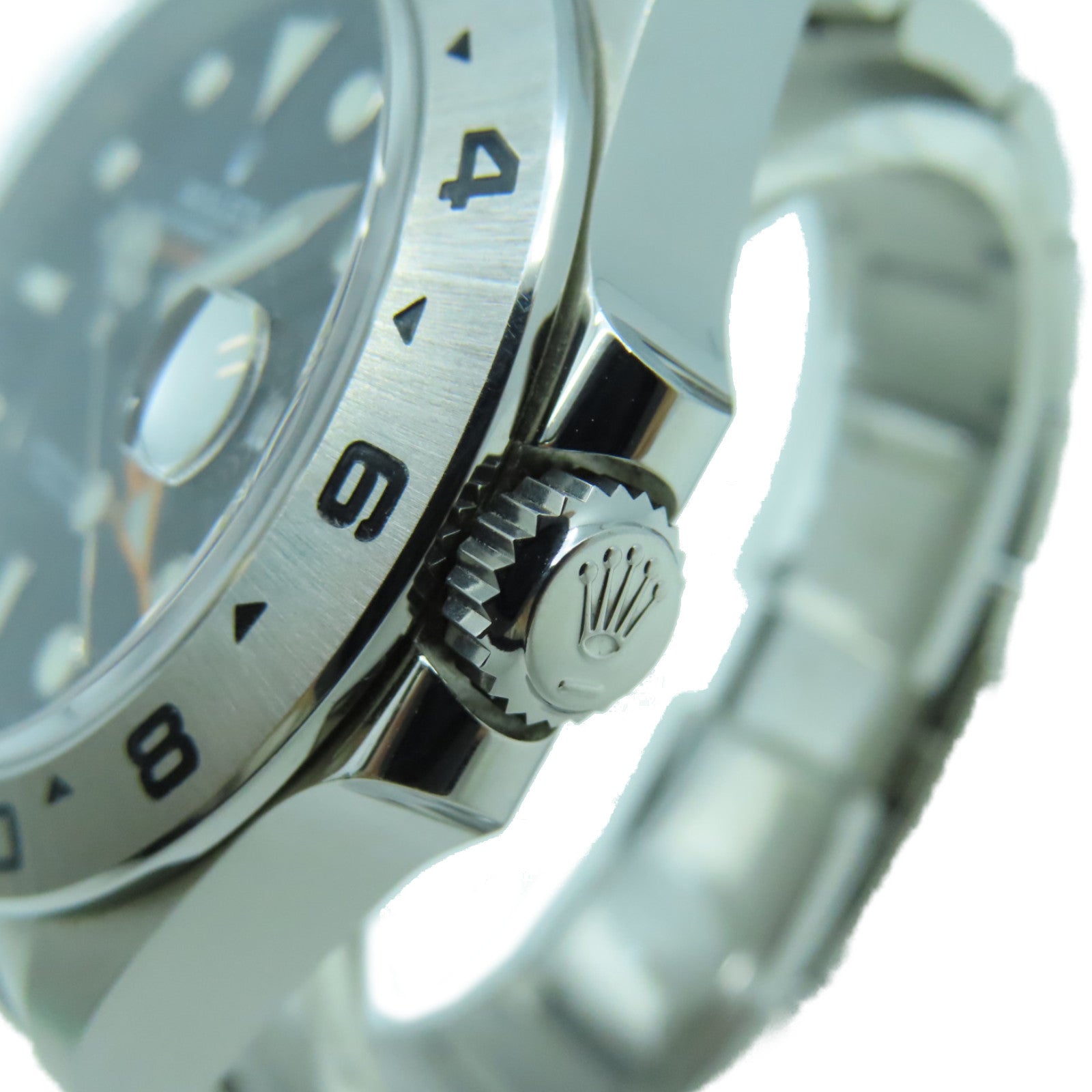 ROLEX ExplorerII 42mm不鏽鋼手錶自動機芯黑色