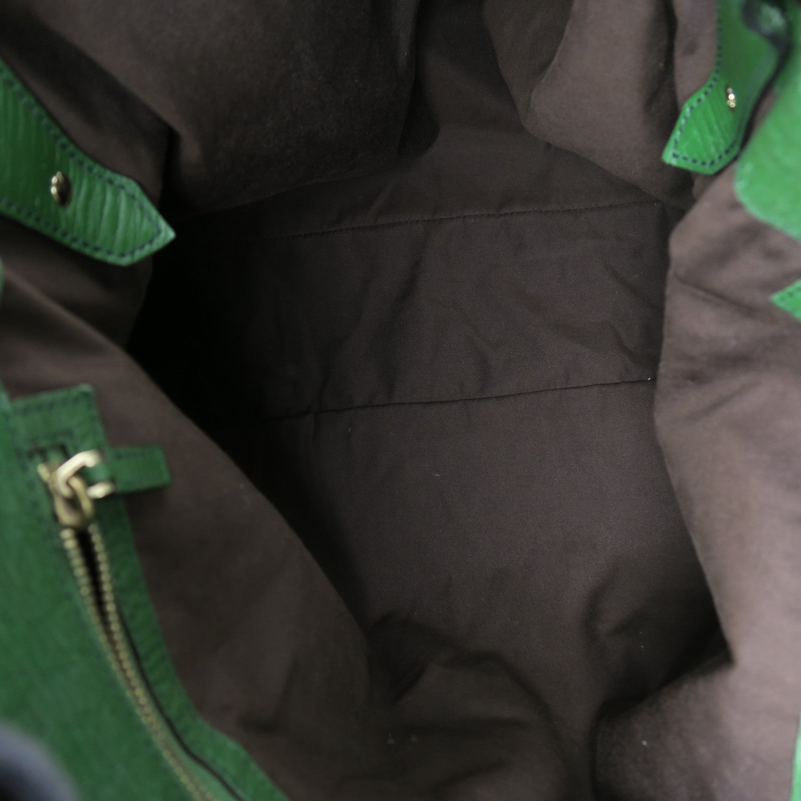 GUCCI 帆布Large Horsebit Hobo Bag金扣肩背袋啡色/綠色