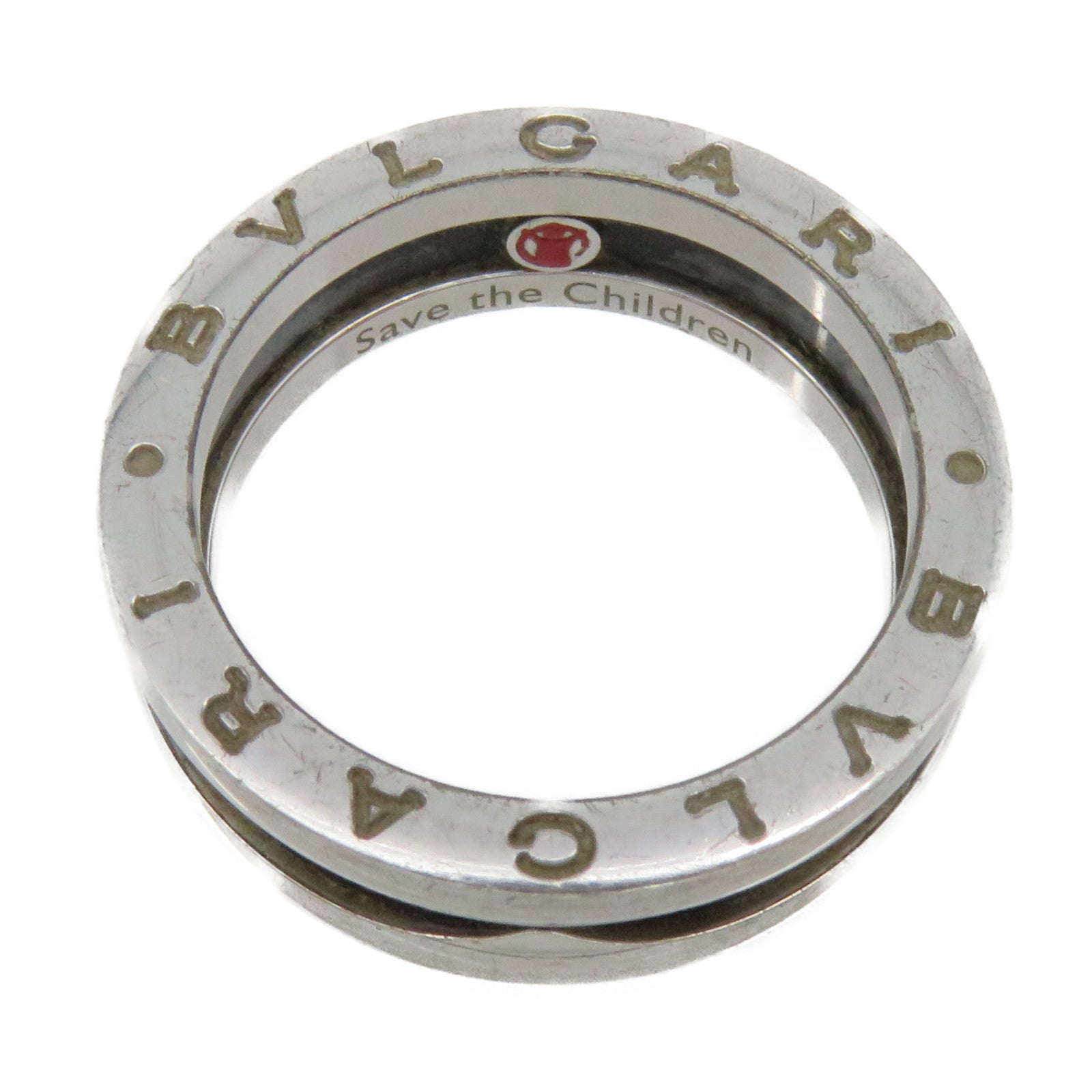 BVLGARI 925 sterling silver Save The Children Ring #58