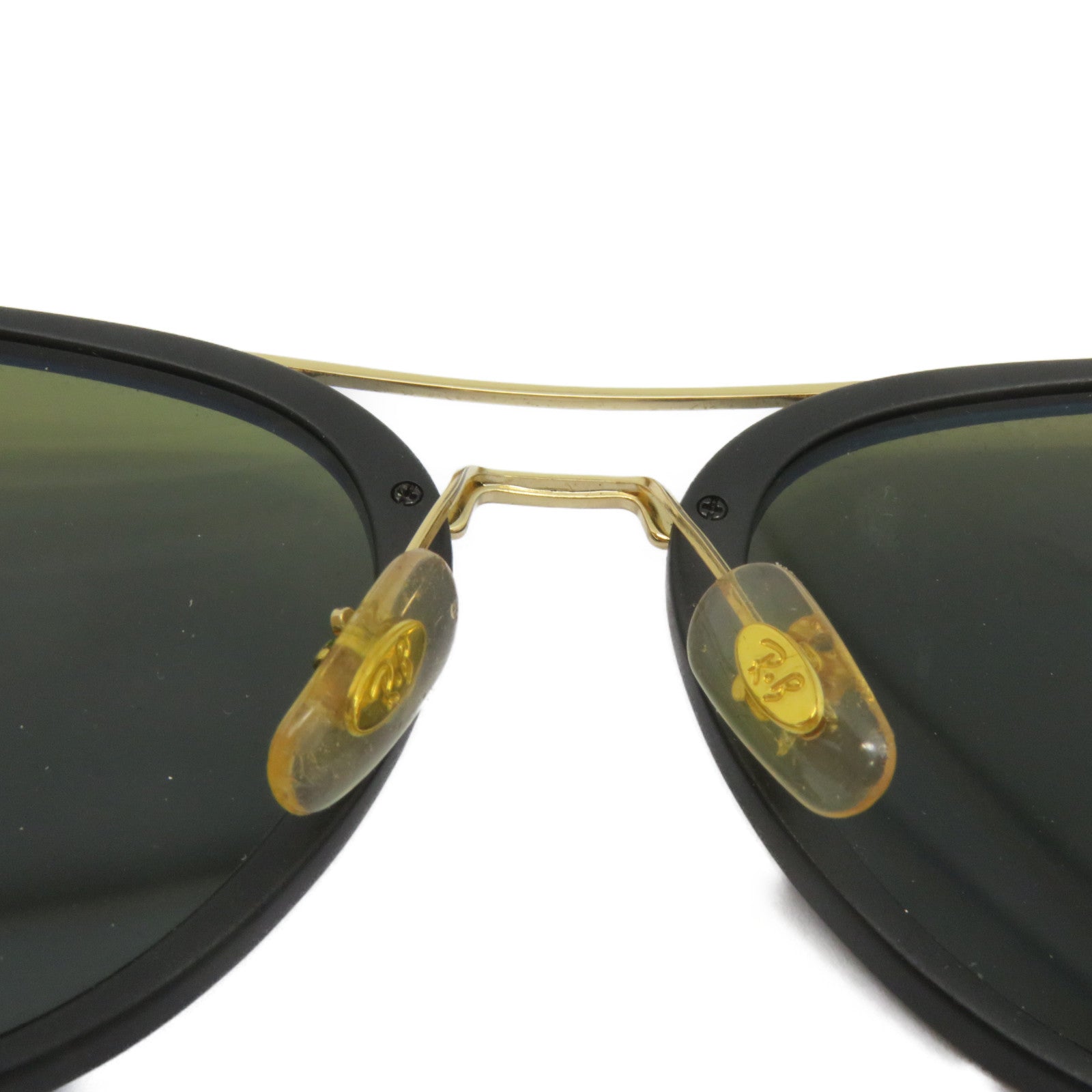 Ray-Ban 金屬/PVC Sunglasses太陽眼鏡黑色/藍色/金色