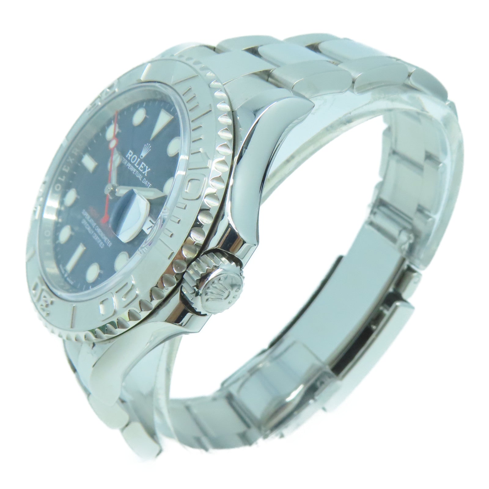 ROLEX Yacht Master 40mm鉑金不鏽鋼手錶自動機芯藍色