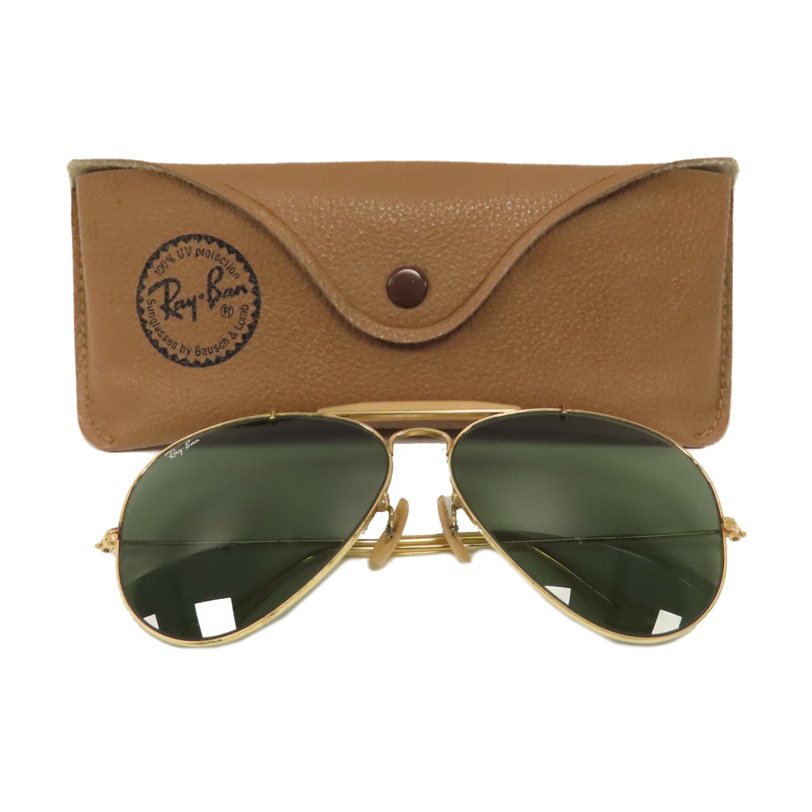 Ray-Ban PVC Sunglasses太陽眼鏡金色/黑色