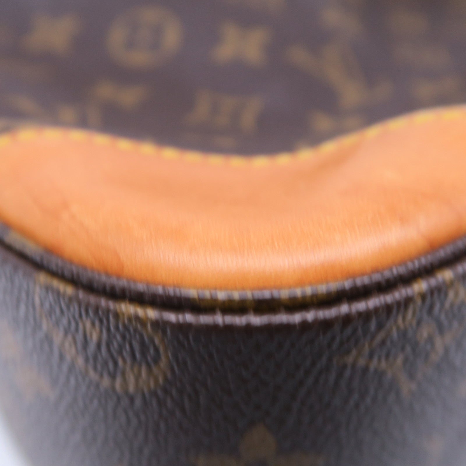LOUIS VUITTON Monogram Boulogne金扣肩背袋棕色