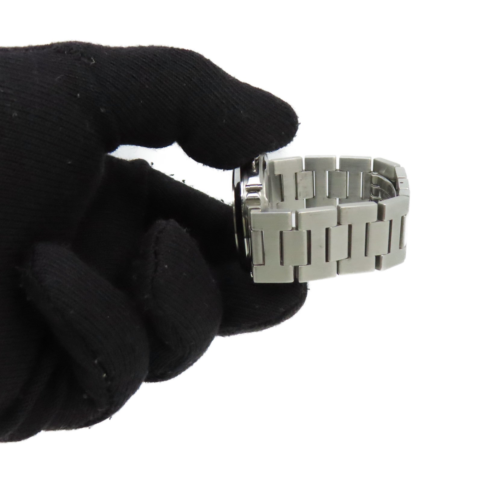 CARTIER Pasha Watch不鏽鋼自動機芯手錶淺啡色/銀色