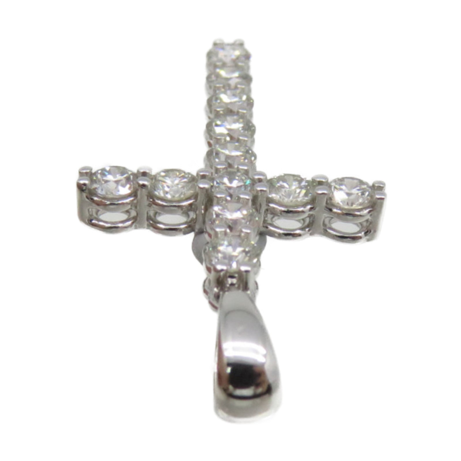 JEWELRY 18K白金/0.92ct钻石Diamond Pendant Top吊坠头扣