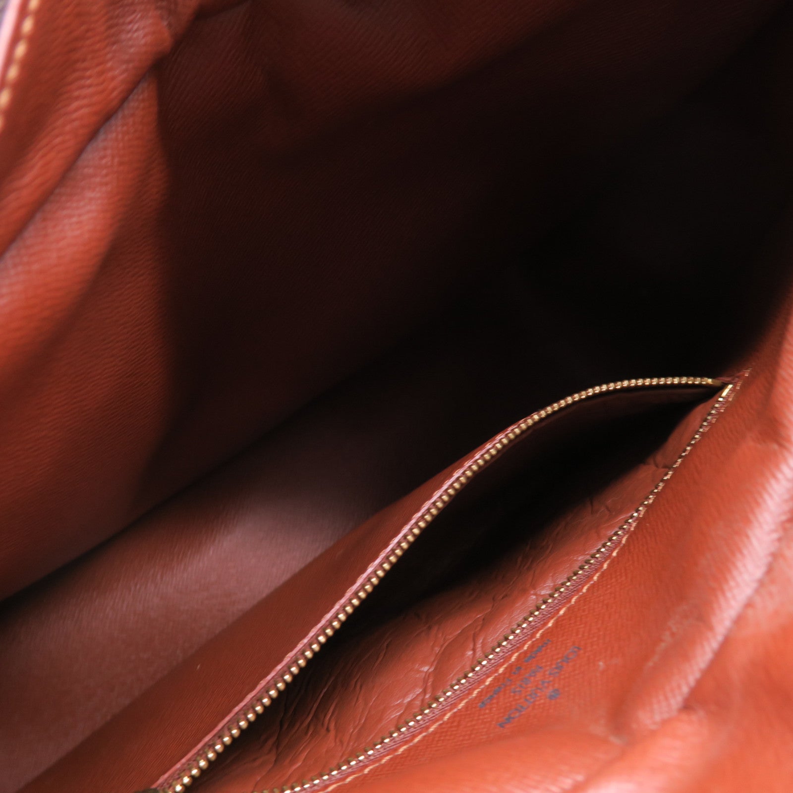 LOUIS VUITTON Monogram Boulogne金扣肩背袋棕色