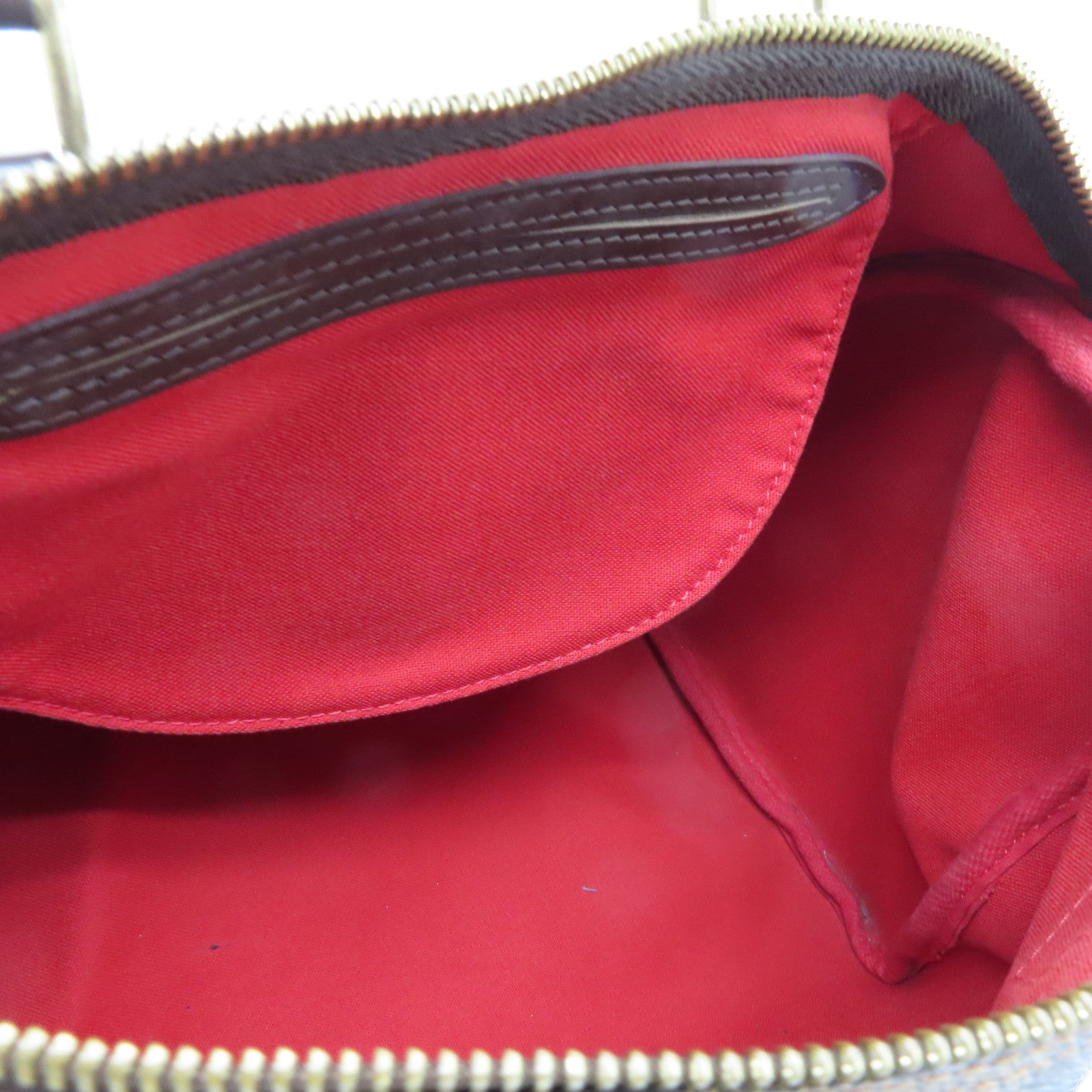 LOUIS VUITTON Damier Speedy 30金扣手挽袋啡色