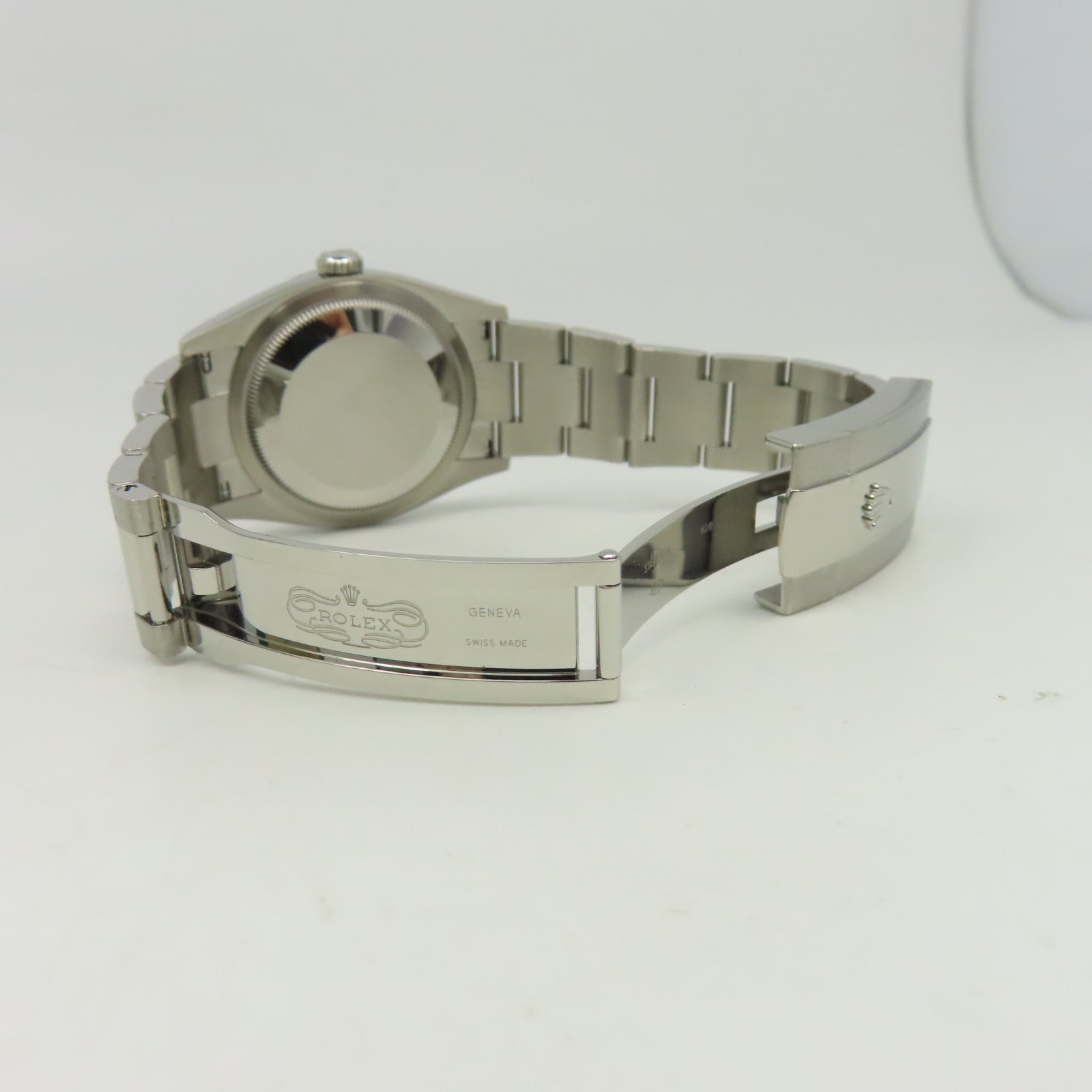 ROLEX Datejust 36mm 18K白金/不鏽鋼手錶自動機芯綠色
