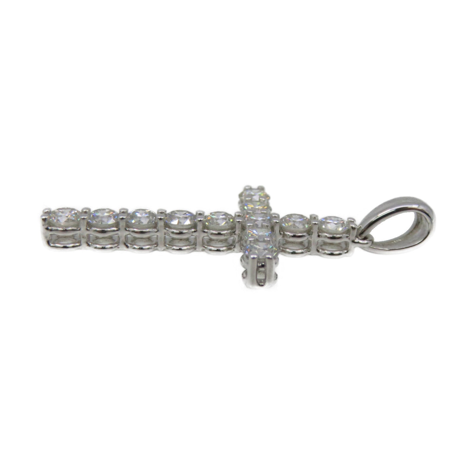 JEWELRY 18K白金/0.92ct钻石Diamond Pendant Top吊坠头扣