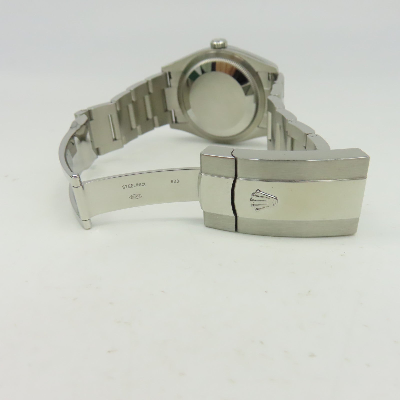 ROLEX Datejust 36mm 18K白金/不鏽鋼手錶自動機芯綠色