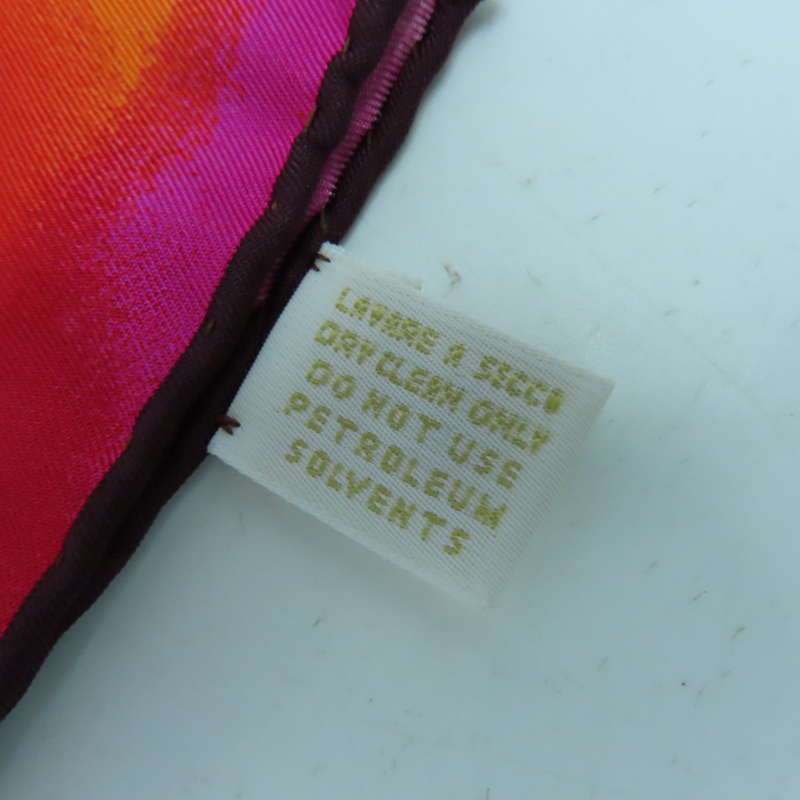 GUCCI 絲質Scarf 45x45絲巾紅色/橙色/啡色