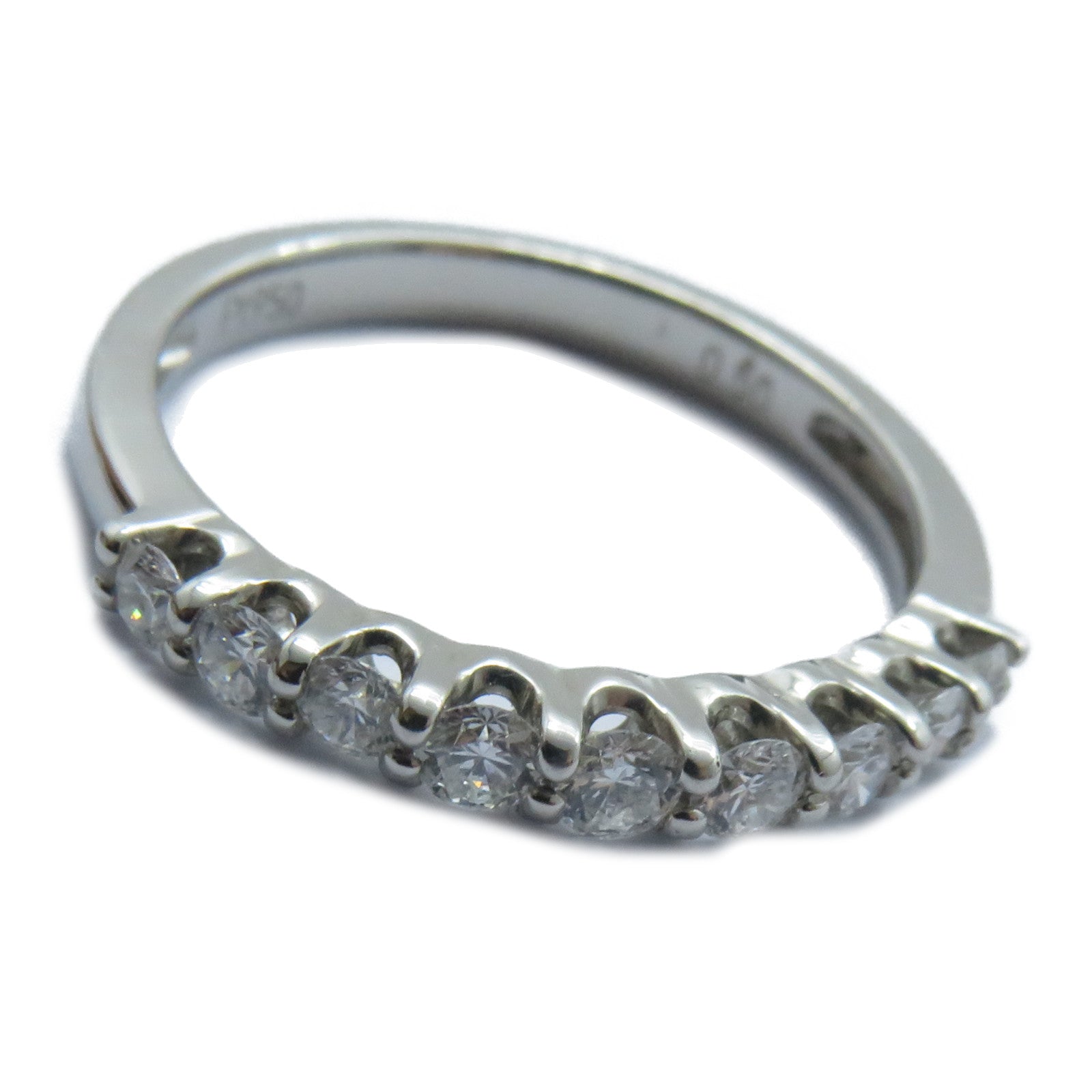 JEWELRY PT950鉑金Diamond Ring 0.50ct鑽石戒指US#7.75