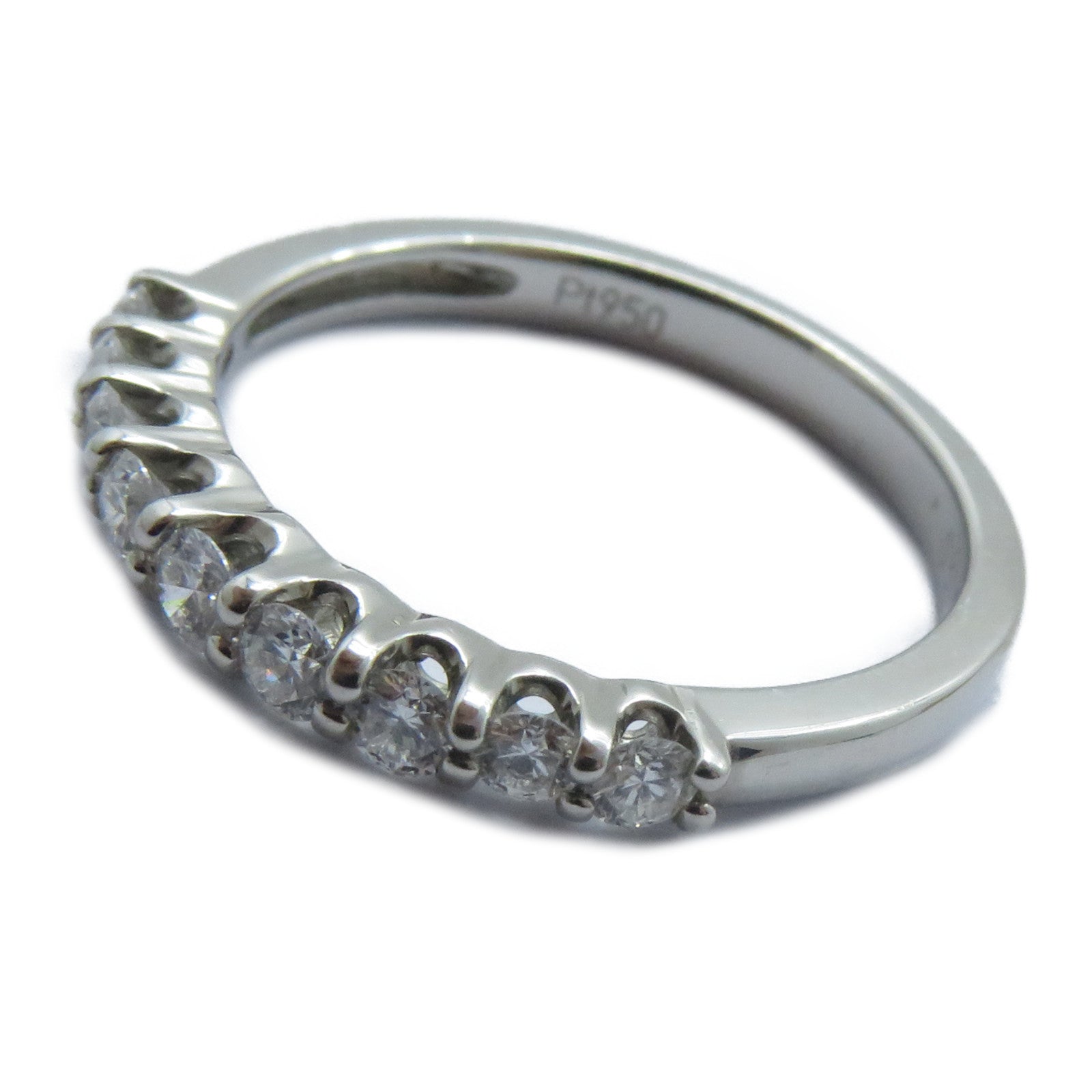 JEWELRY PT950鉑金Diamond Ring 0.50ct鑽石戒指US#7.75