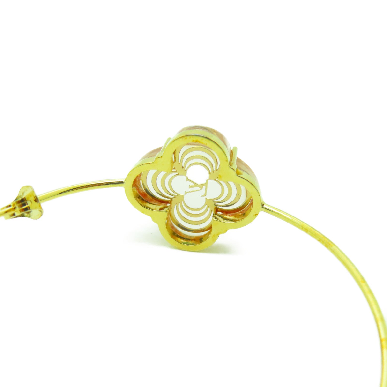LOUIS VUITTON PVC/金屬Earrings耳環金色