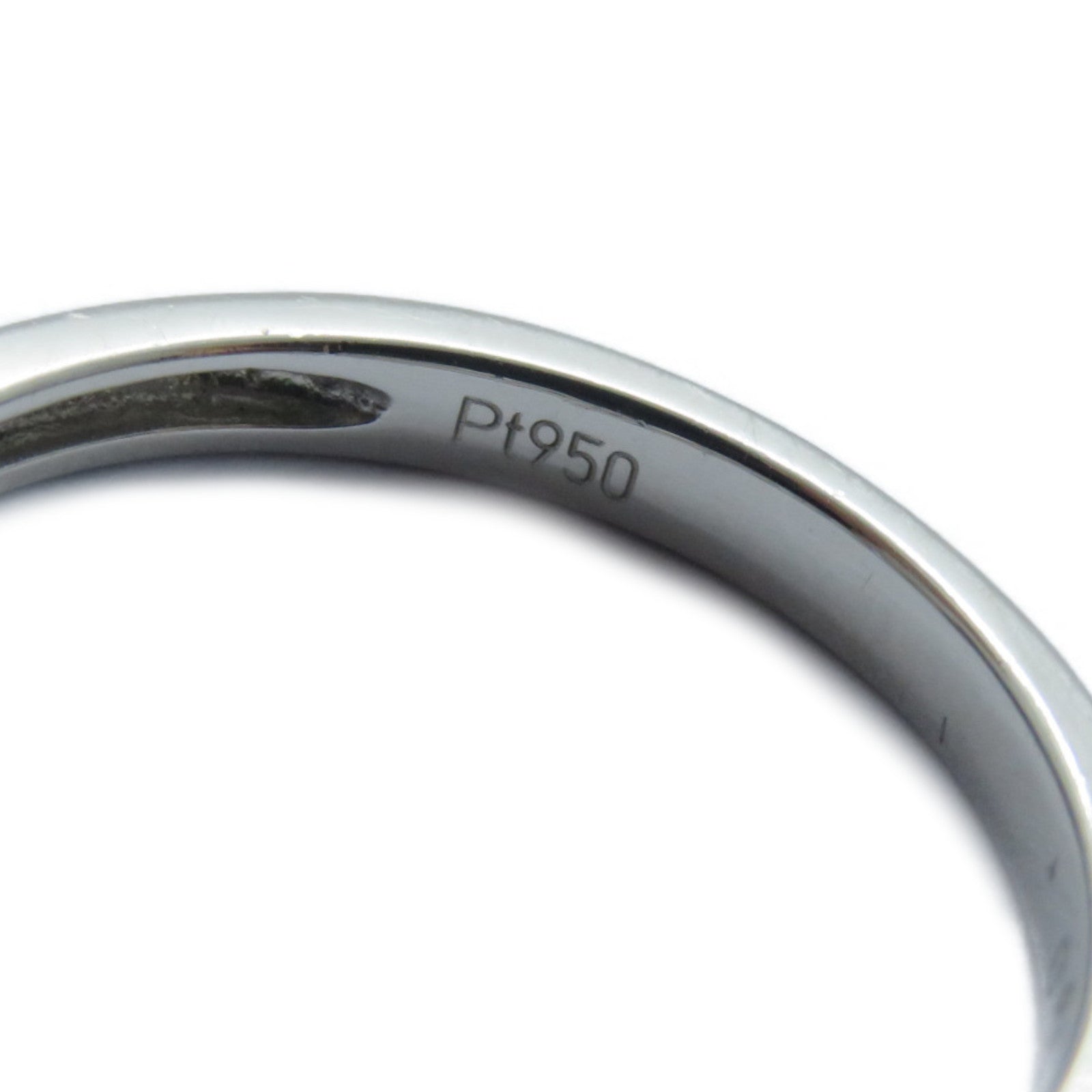 JEWELRY PT950鉑金Diamond Ring 0.50ct鑽石戒指US#7.75