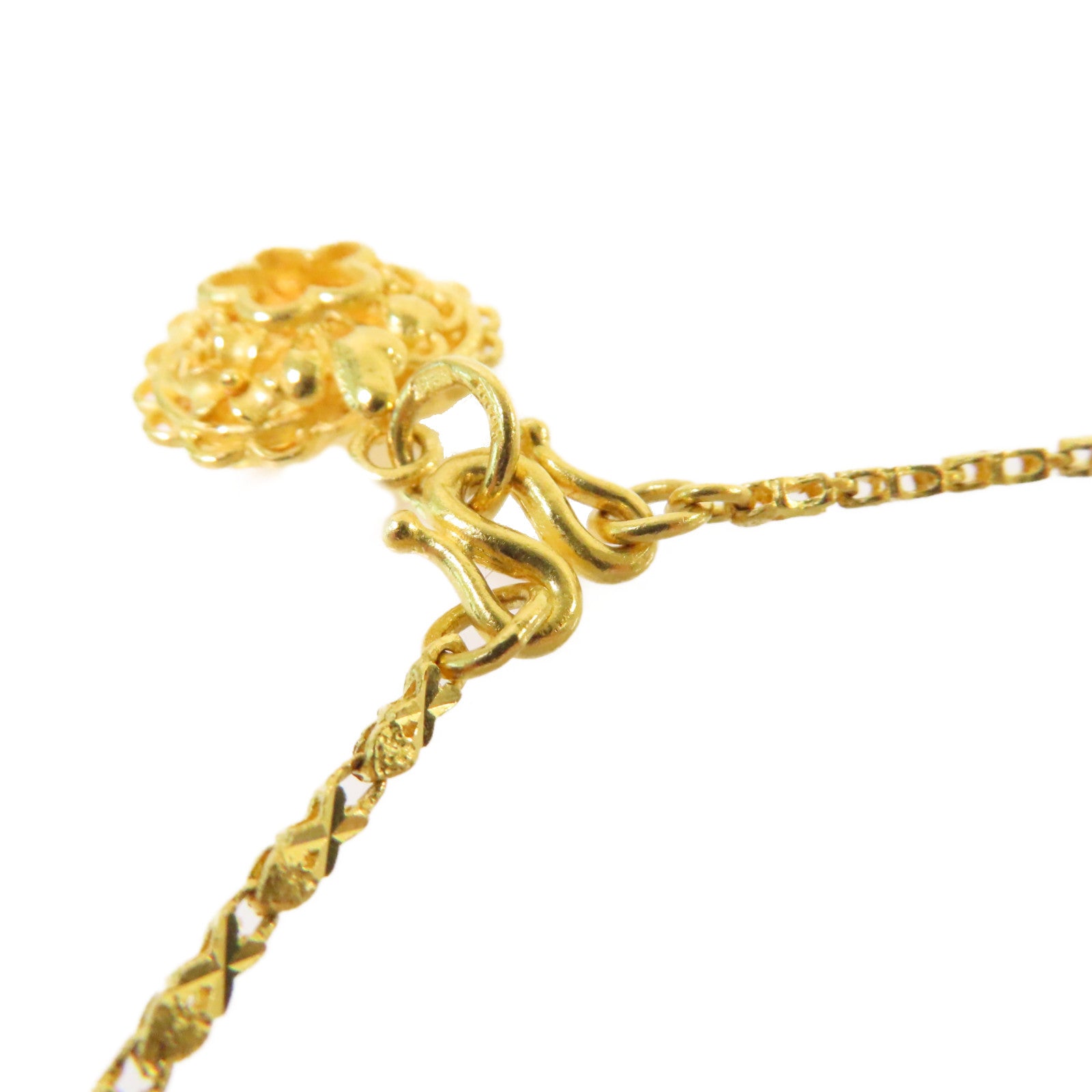 JEWELRY 24K黃金Gold Pendant Necklace項鏈
