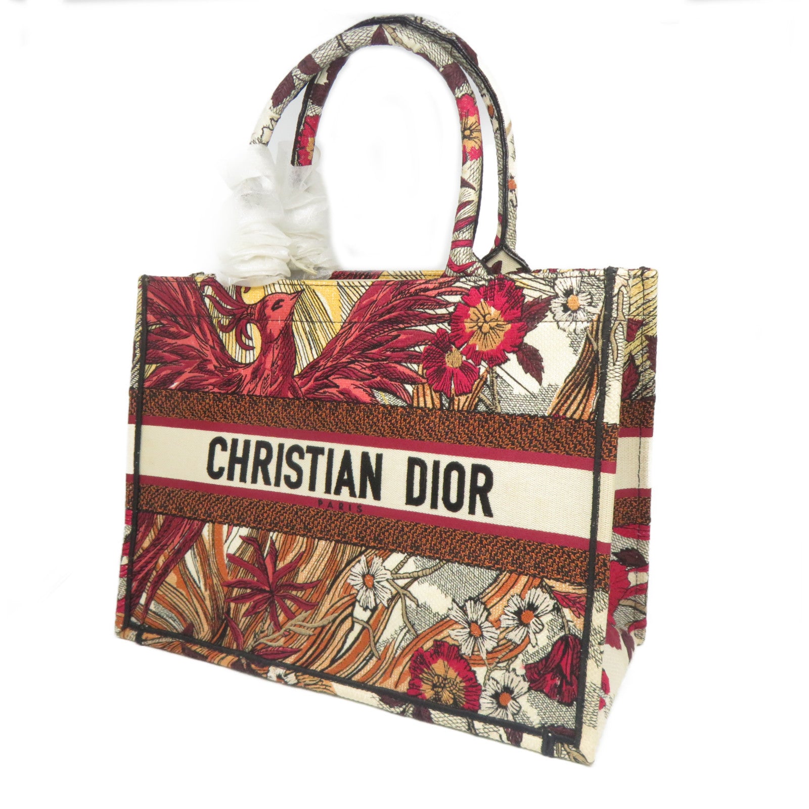 Dior 帆布Book Tote Bag手挽袋紅色/橙色