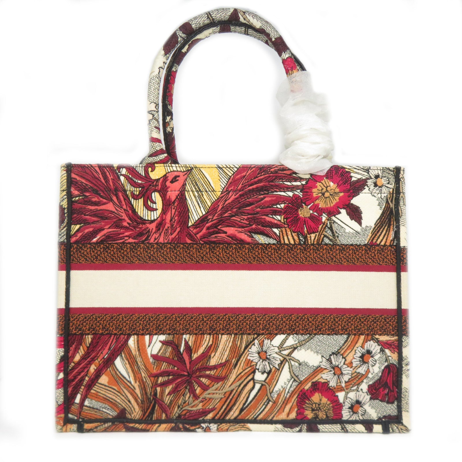 Dior 帆布Book Tote Bag手挽袋紅色/橙色