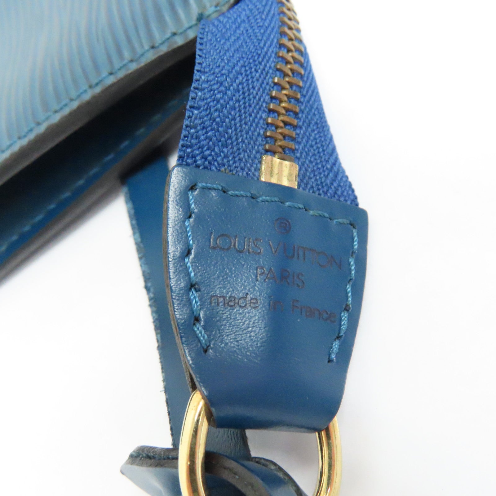 LOUIS VUITTON 【激減優惠】Epi Pochette Accessories Hand Bag肩背袋藍色