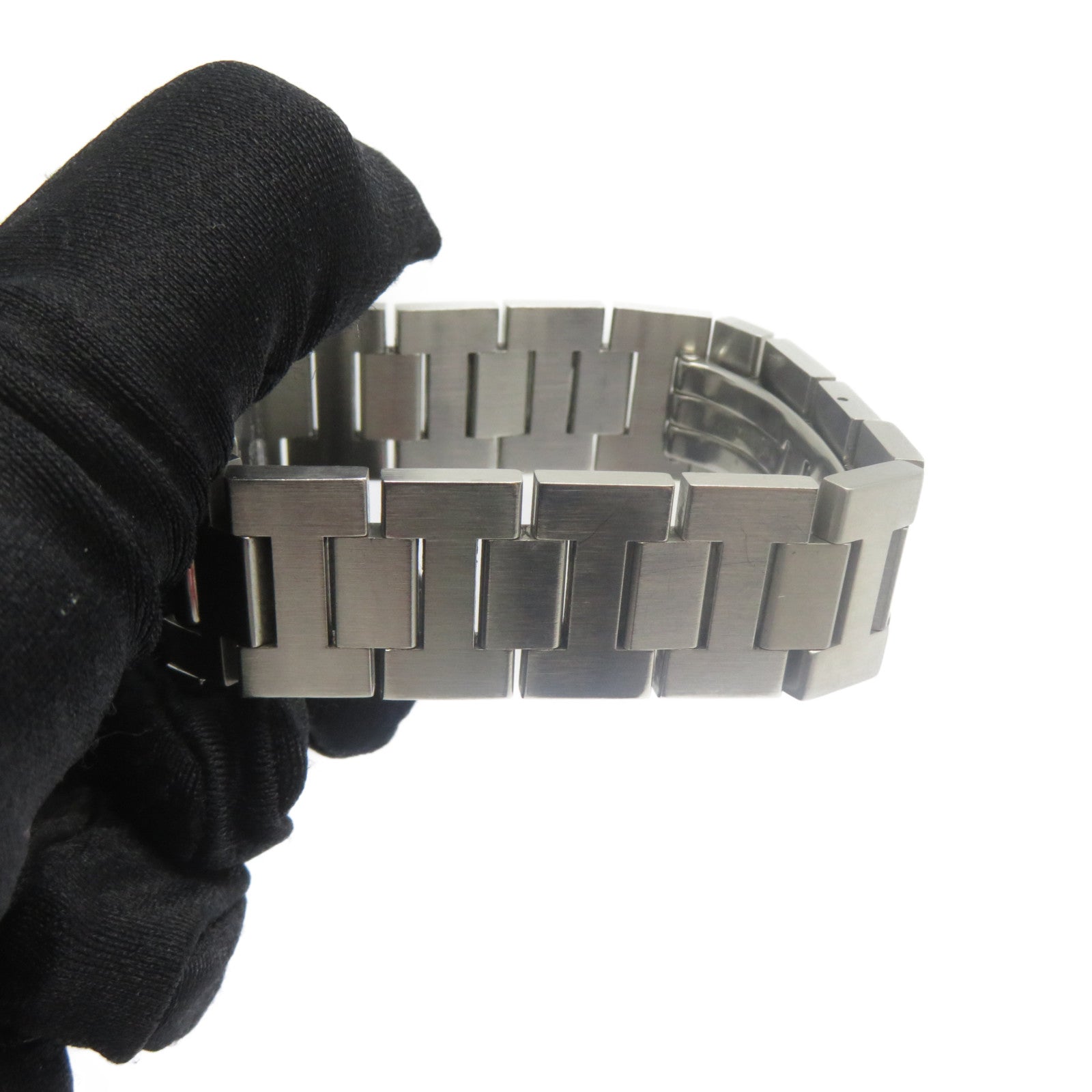 CARTIER Pasha C不鏽鋼手錶自動機芯鮭魚色