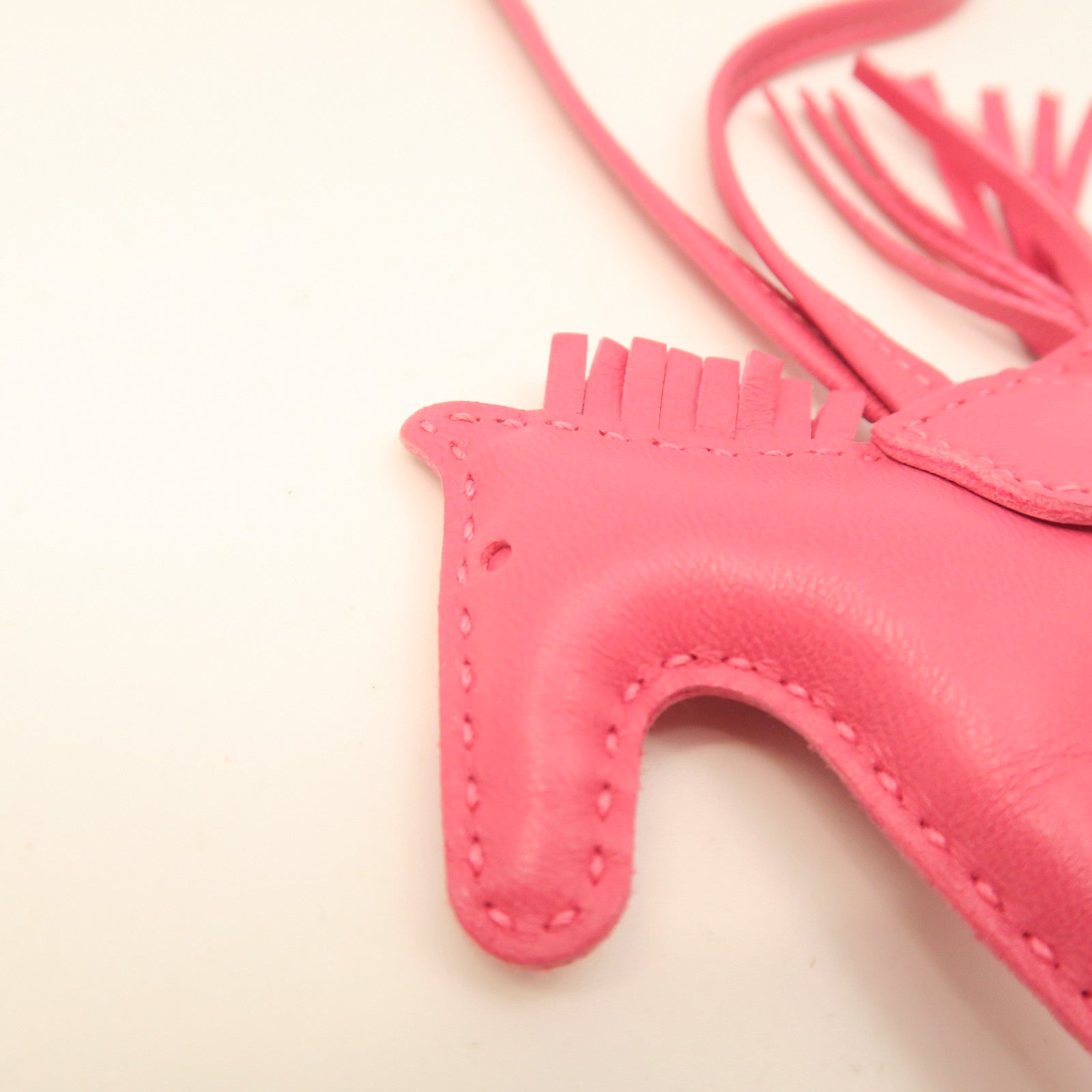 HERMES Veau Swift Leather Rodao Charm Pink