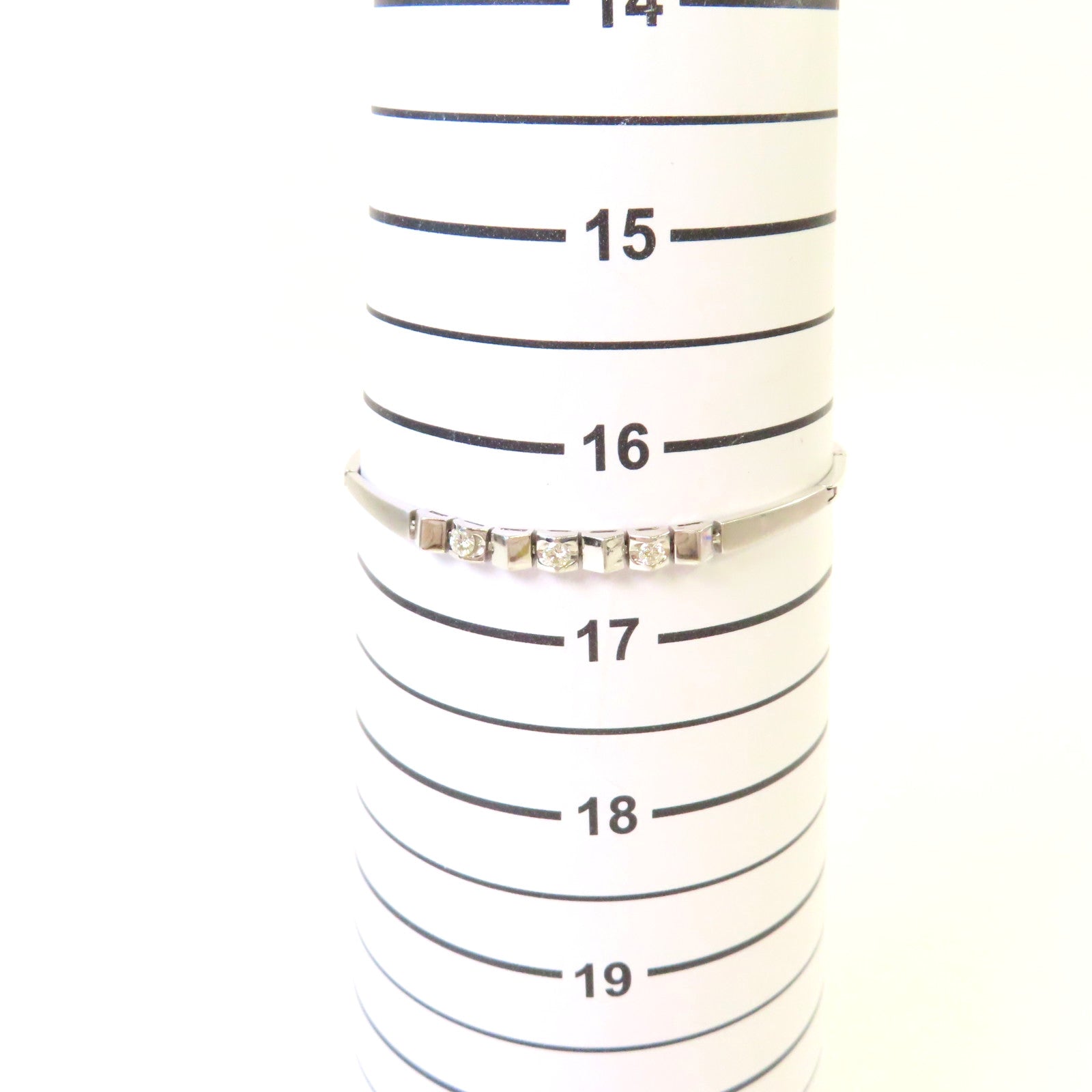 JEWELRY PT950鉑金Diamond Bracelet 0.02ct鑽石手鏈