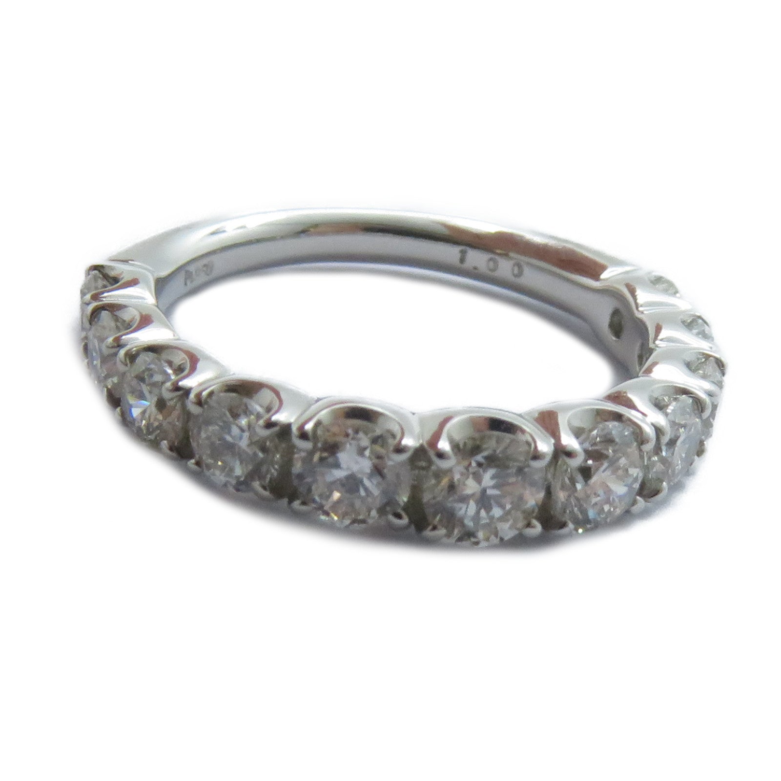 JEWELRY PT950鉑金Diamond RIng 1.00ct鑽石戒指US#3.75