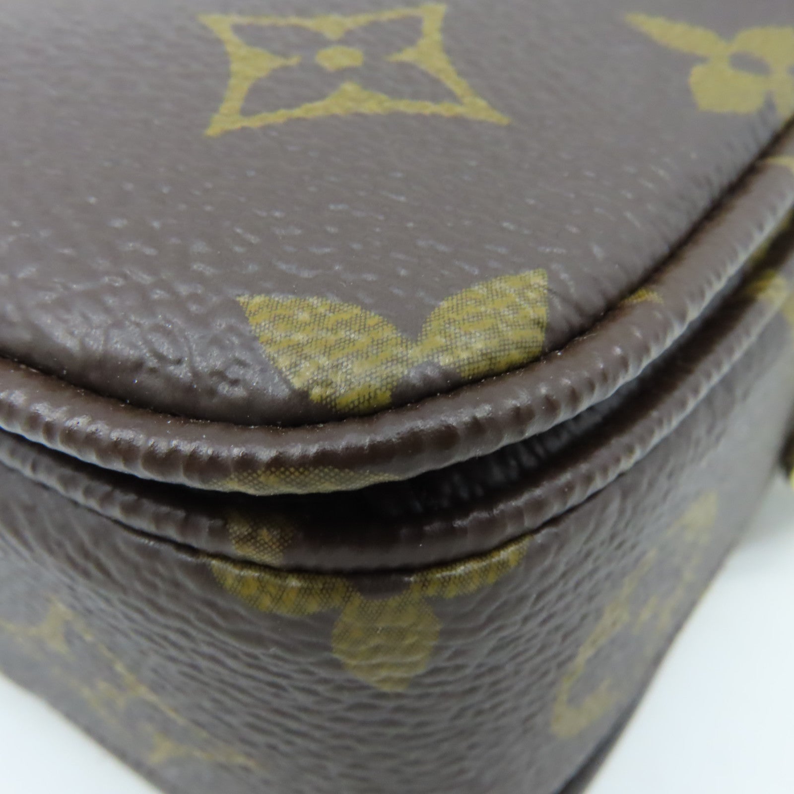 LOUIS VUITTON Monogram Pochette Metis East West 2Way Shoulder Bag金扣手挽肩背兩用袋啡色