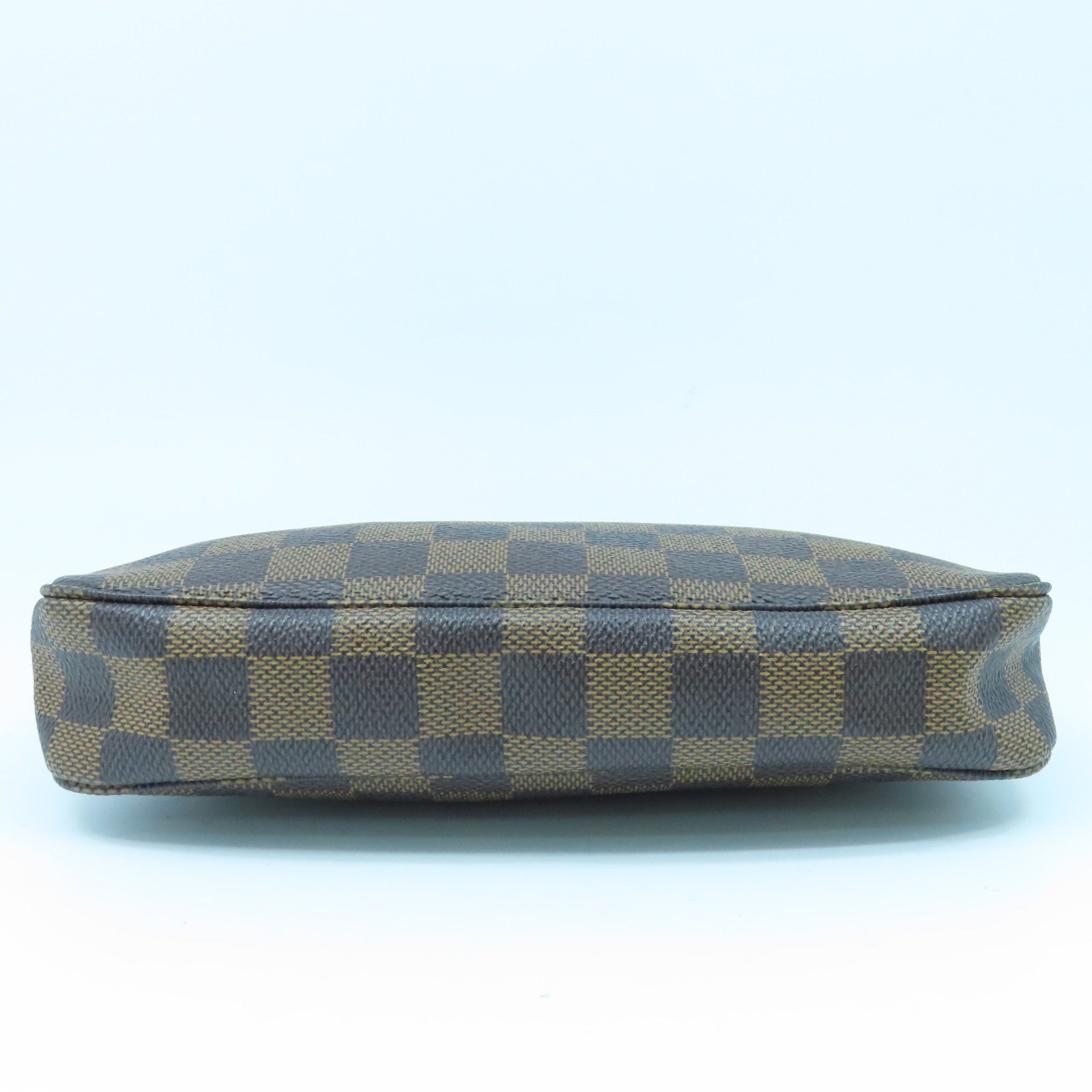 LOUIS VUITTON Damier Accessories Pouch金扣化妝袋啡色