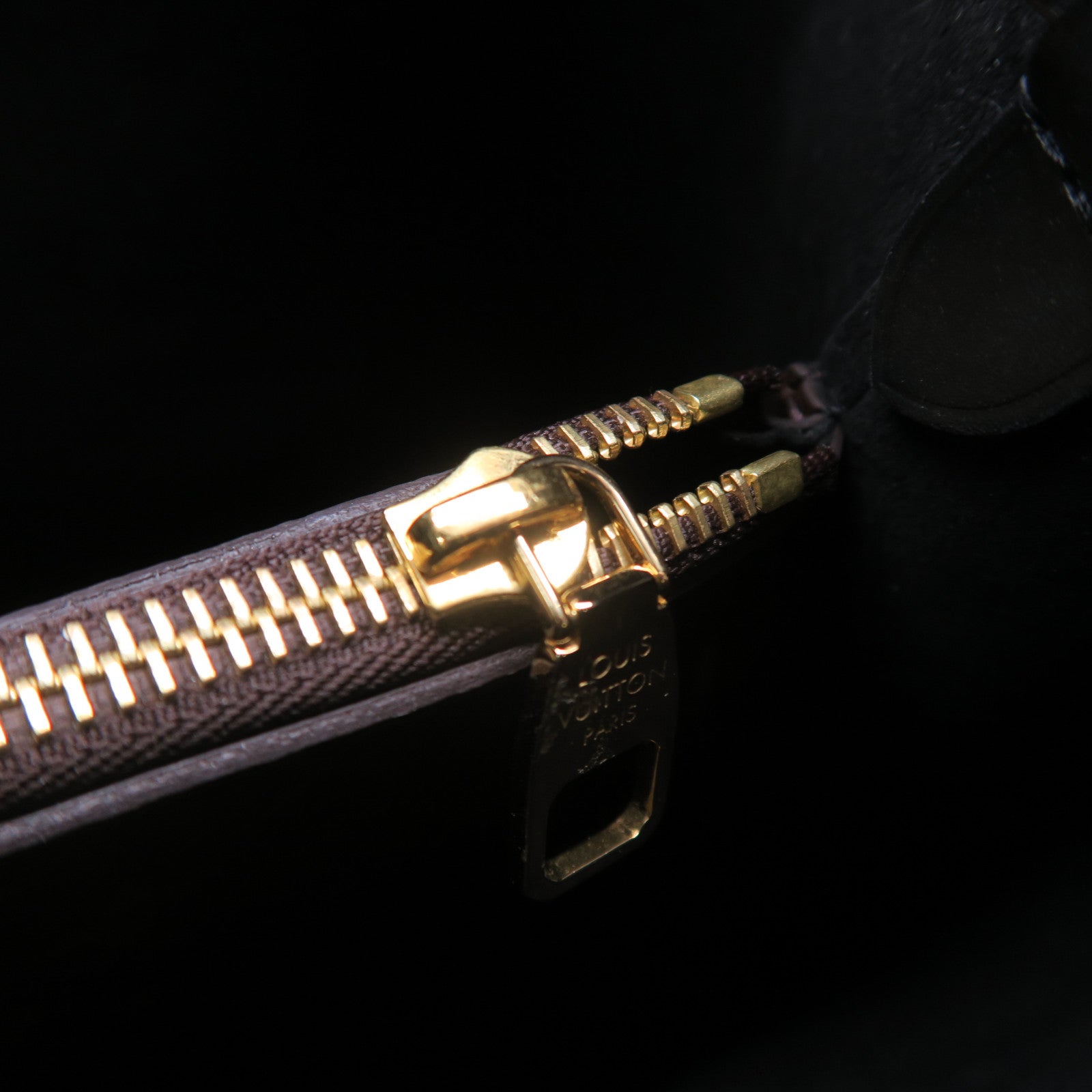 LOUIS VUITTON Monogram Neo Noe金扣肩背袋棕色
