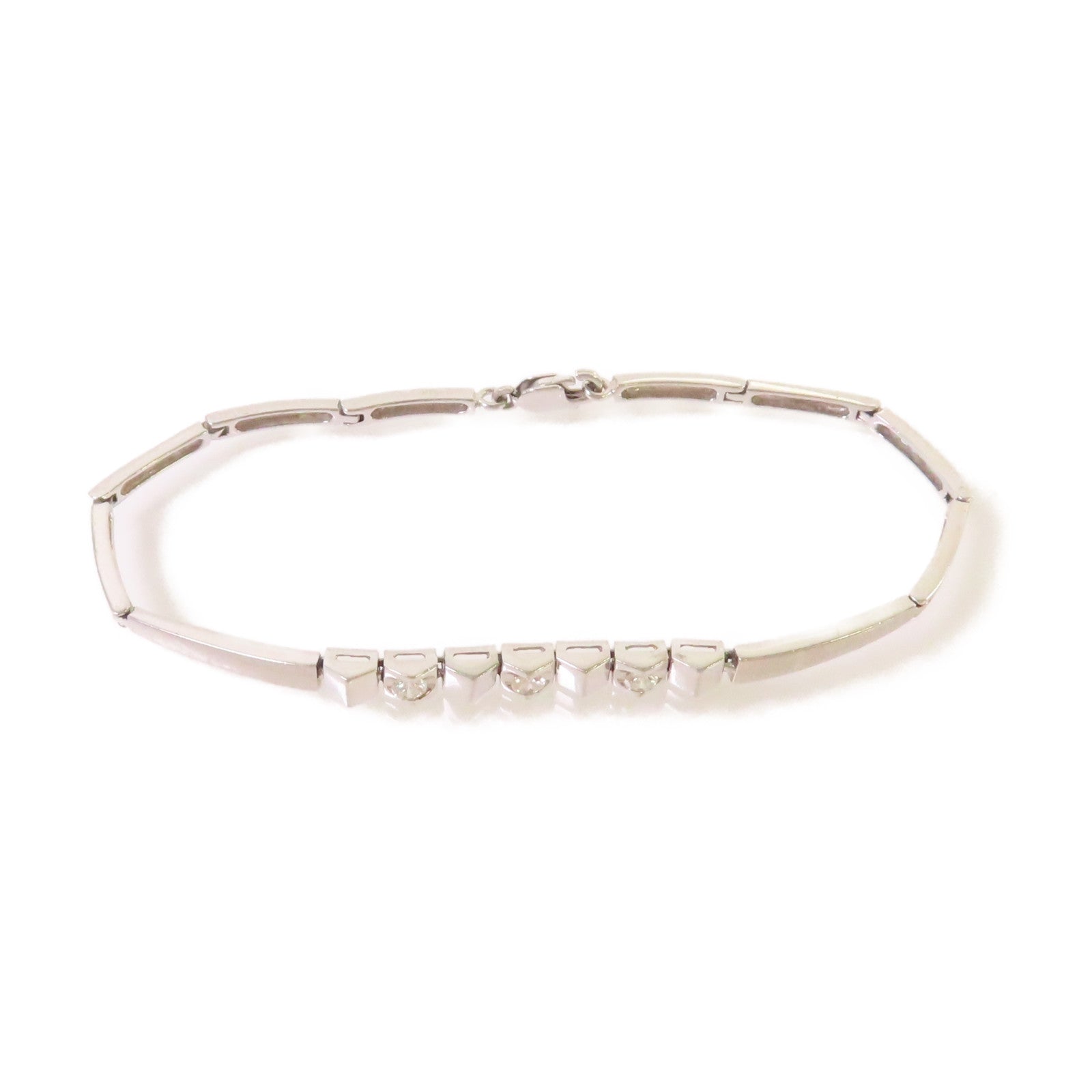 JEWELRY PT950鉑金Diamond Bracelet 0.02ct鑽石手鏈