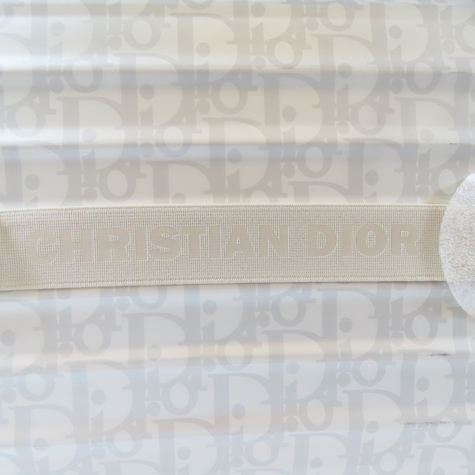 Dior 金屬DiorXRimowa Suitcase銀扣行李箱銀灰色
